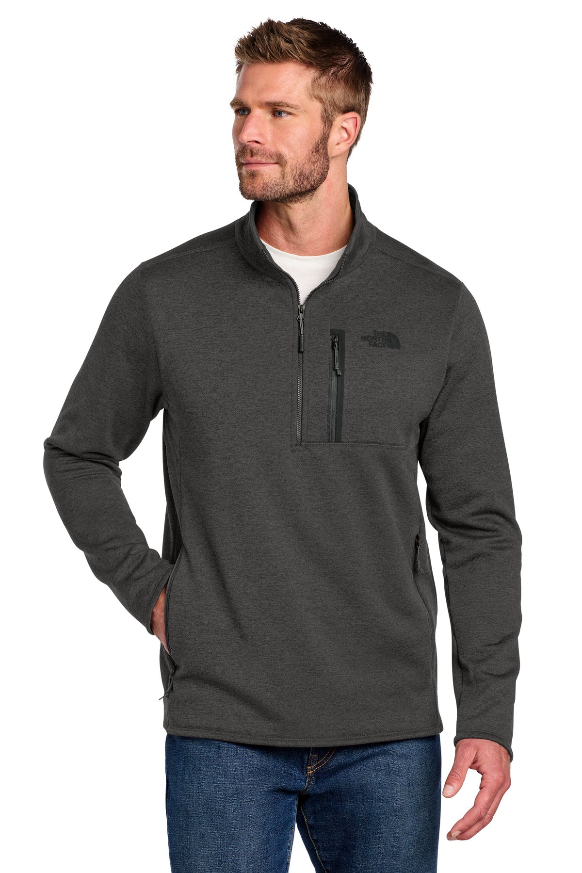 Custom Embroidery or DTF Print - The North Face ® Skyline 1/2-Zip Fleece NF0A7V63