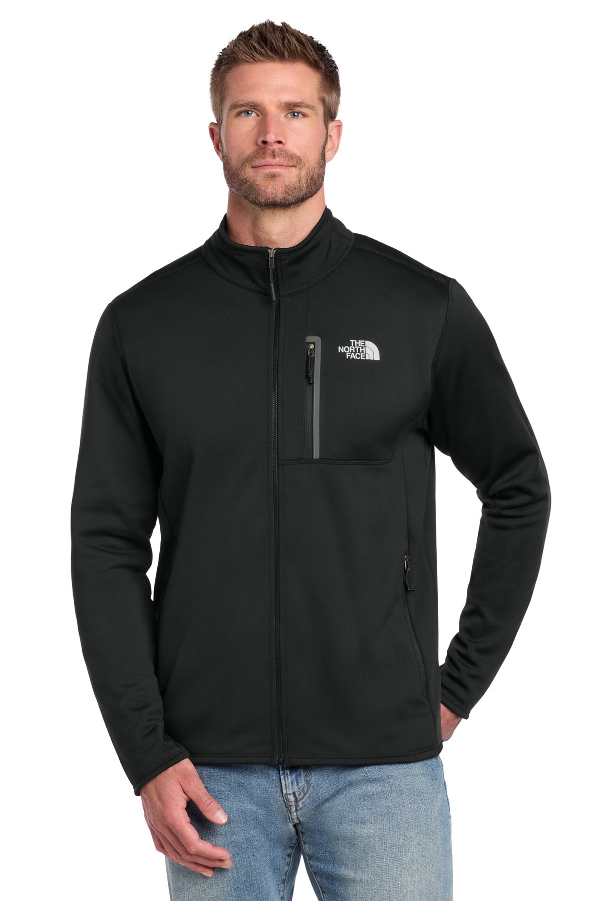 Custom Embroidery or DTF Print - The North Face ® Skyline Full-Zip Fleece Jacket NF0A7V64