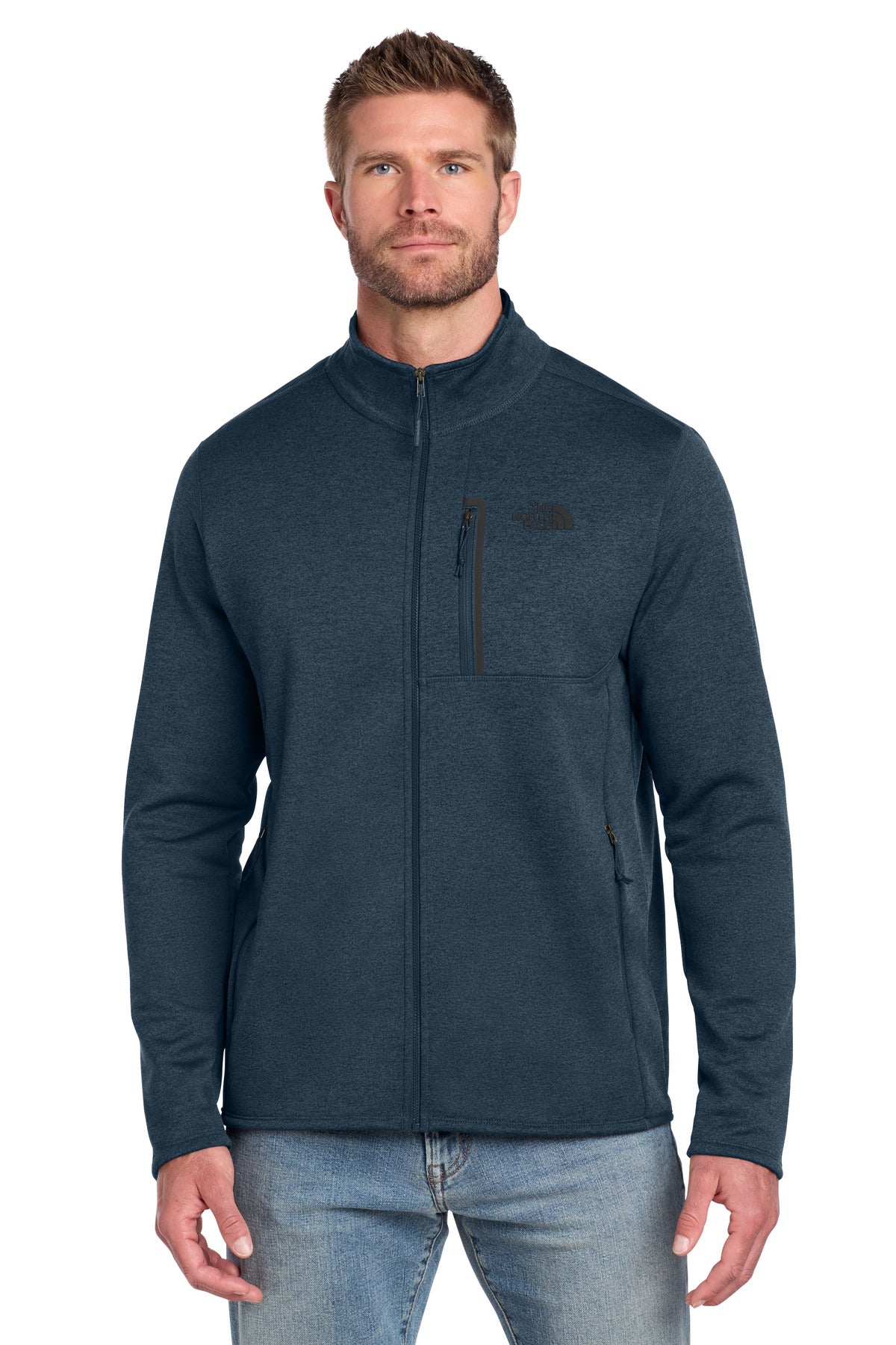 Custom Embroidery or DTF Print - The North Face ® Skyline Full-Zip Fleece Jacket NF0A7V64