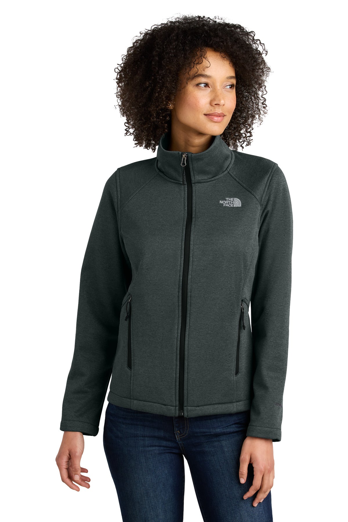 Custom Embroidery or DTF Print - The North Face ® Women's Chest Logo Ridgewall Soft Shell Jacket NF0A88D4