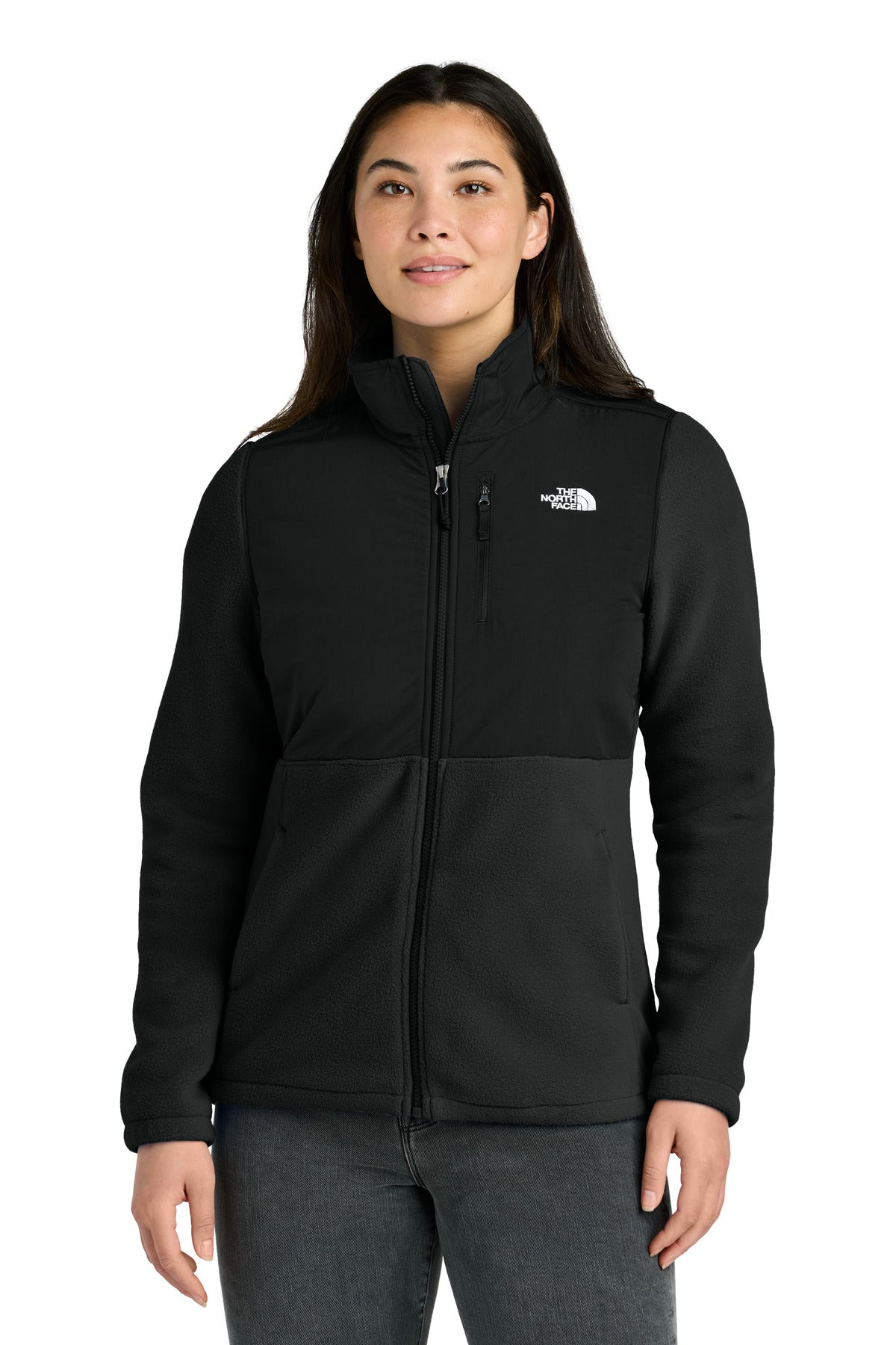 Custom Embroidery or DTF Print - The North Face ® Women's Highest Peak Full-Zip Fleece Jacket NF0A8BUR