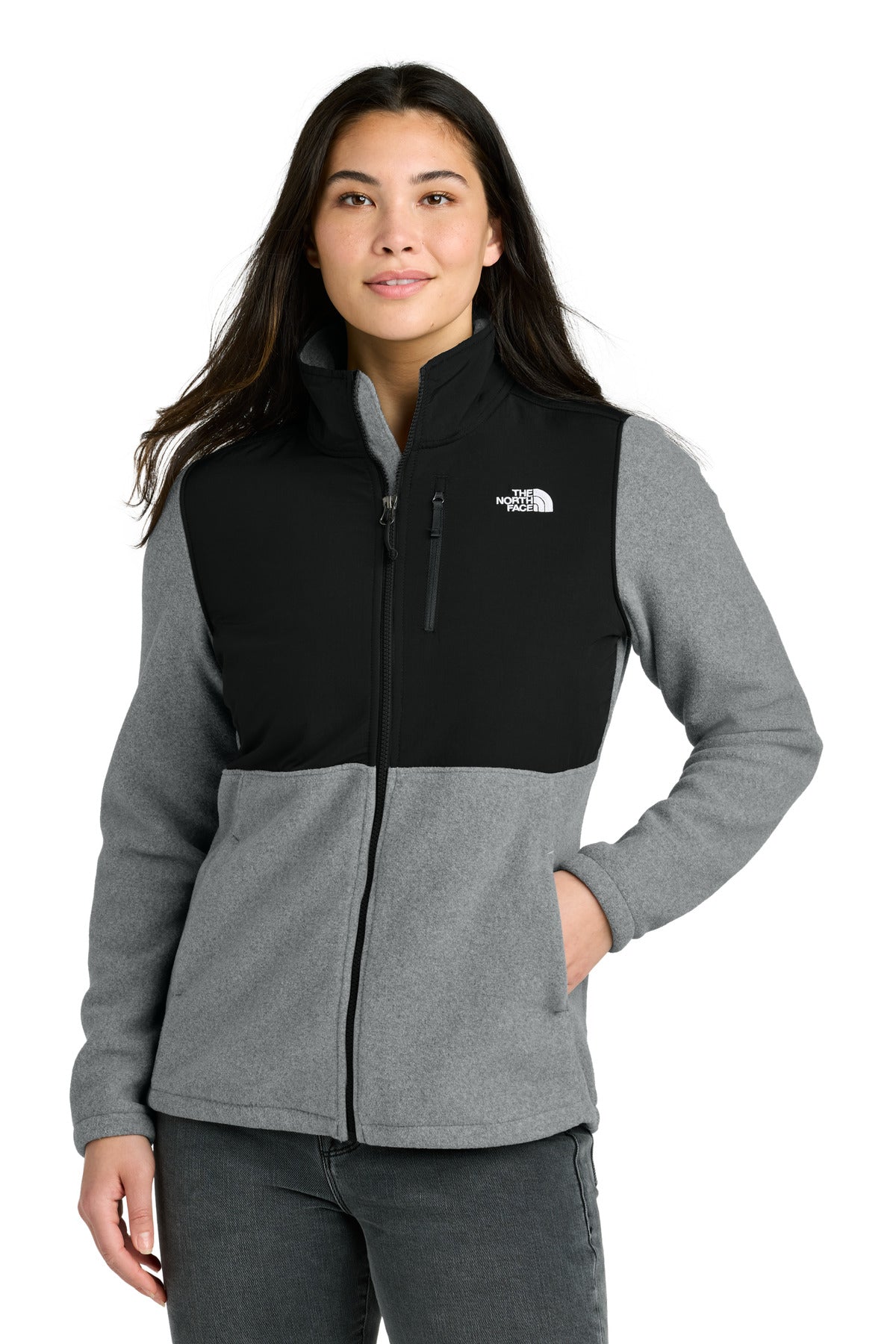 Custom Embroidery or DTF Print - The North Face ® Women's Highest Peak Full-Zip Fleece Jacket NF0A8BUR