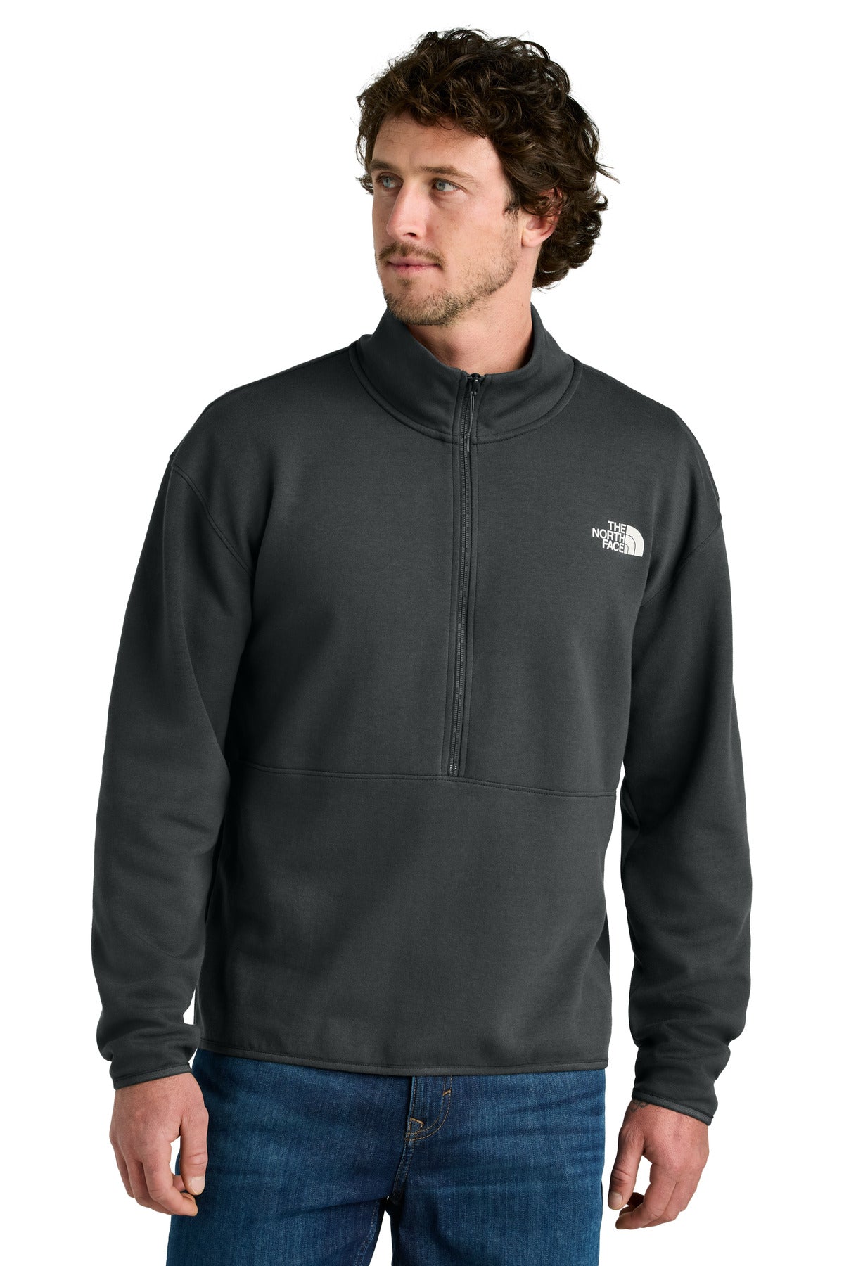 Custom Embroidered - The North Face® Double-Knit 1/2-Zip Fleece NF0A8C5G