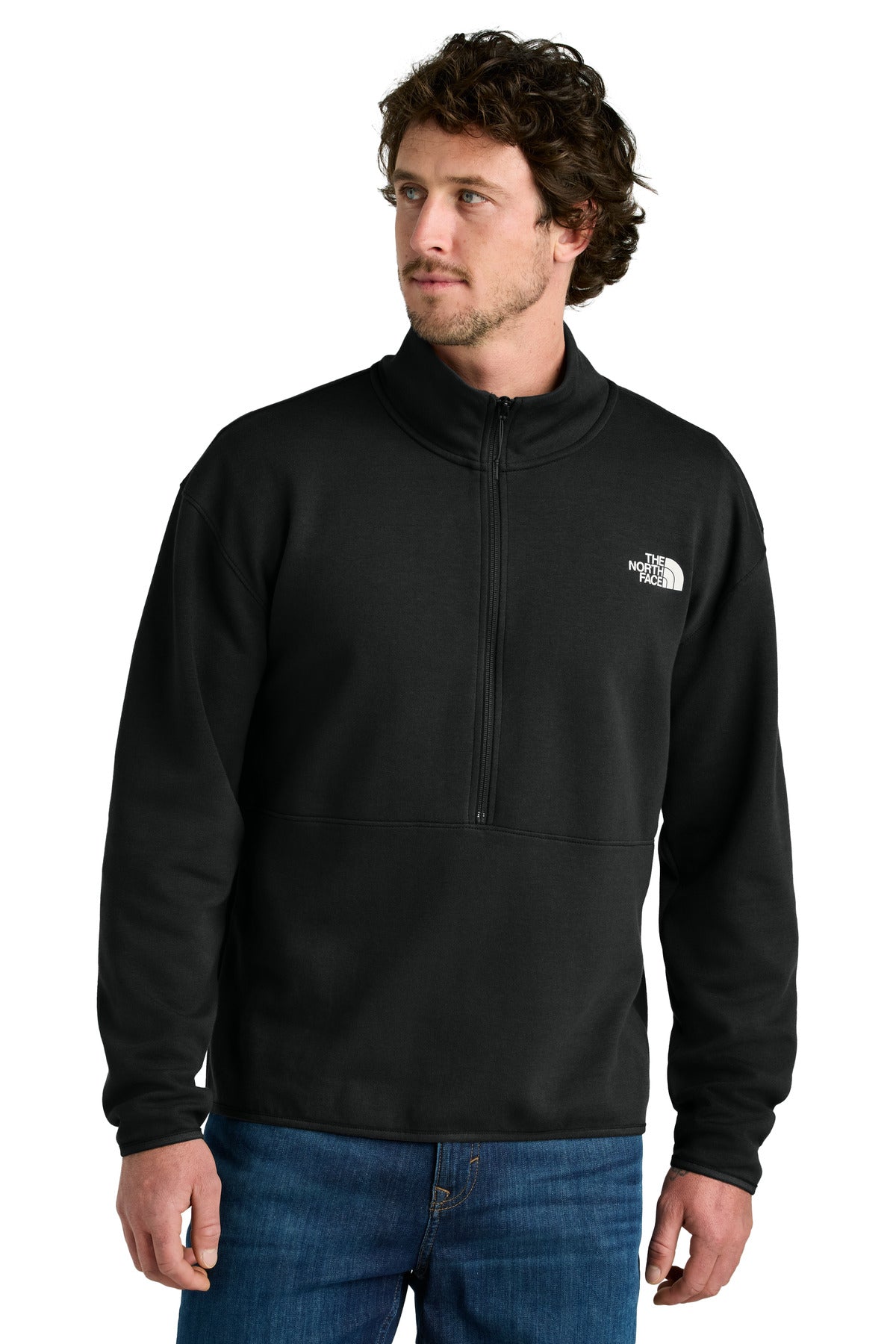 Custom Embroidered - The North Face® Double-Knit 1/2-Zip Fleece NF0A8C5G