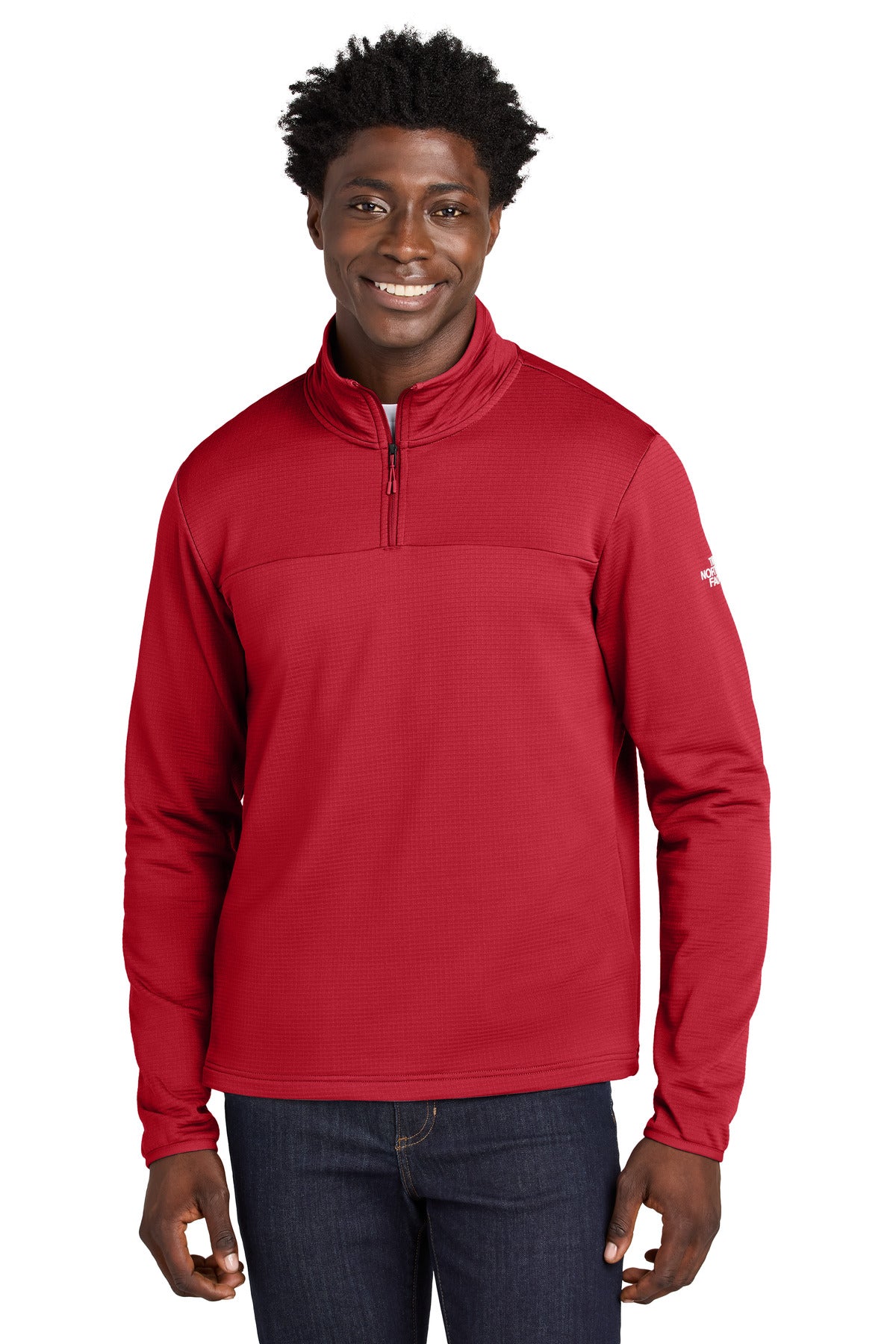 Custom Embroidery or DTF Print - The North Face ® Aim 1/4-Zip Fleece NF0A8ENJ