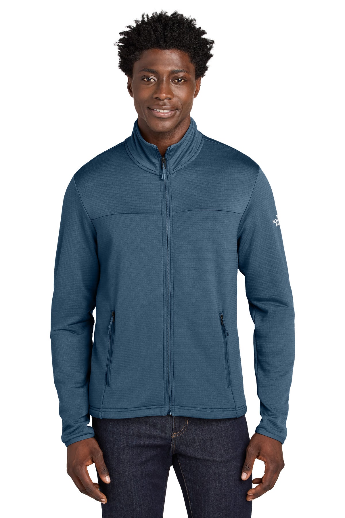 Custom Embroidery or DTF Print - The North Face ® Aim Full-Zip Fleece Jacket NF0A8ENK