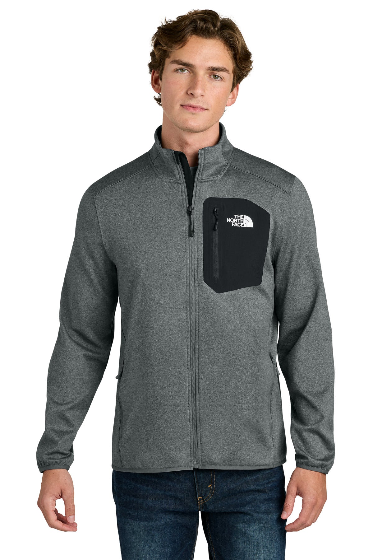 Custom Embroidery or DTF Print - The North Face ® Dove Creek Full-Zip Fleece Jacket NF0A8FQN