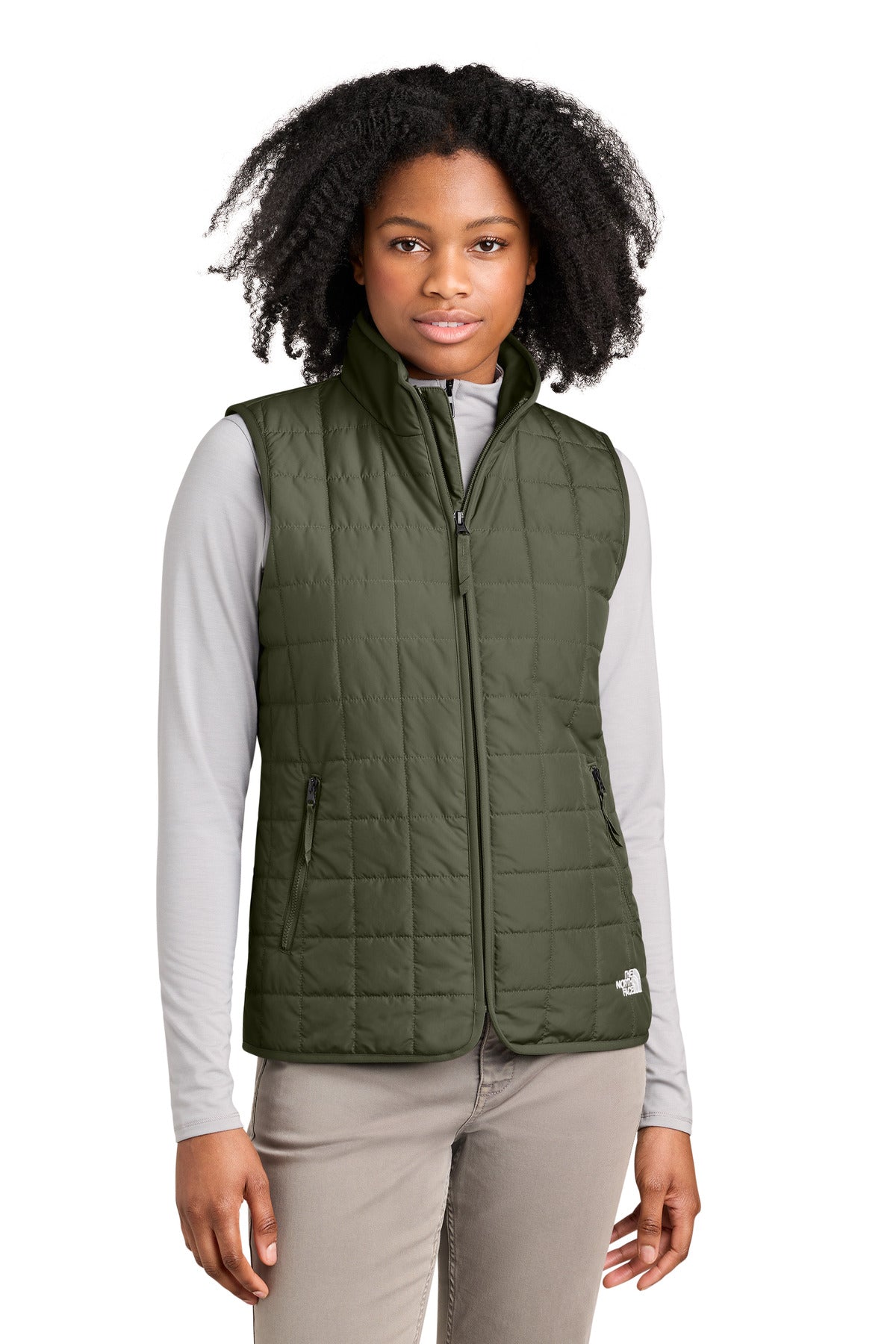 Custom Embroidery or DTF Print - The North Face ® Women's Iron Drift Quilted Vest NF0A8JF0