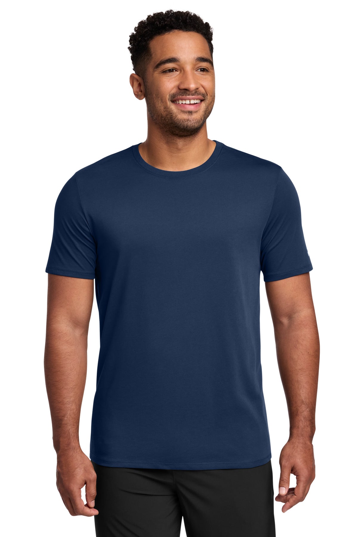 Custom Embroidery or DTF Print - Nike Dri-FIT Cotton/Poly Tee. NKBQ5231