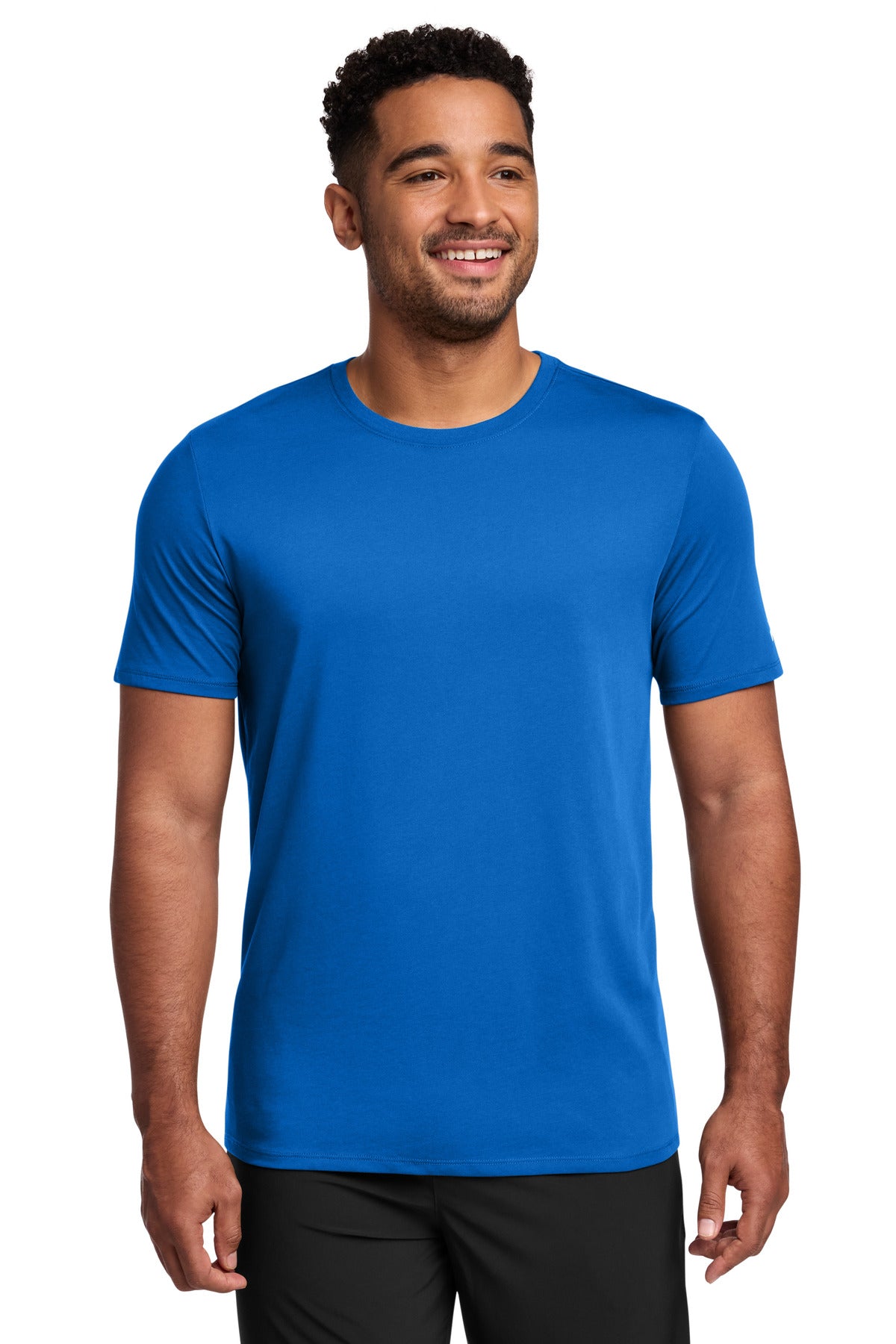 Custom Embroidery or DTF Print - Nike Dri-FIT Cotton/Poly Tee. NKBQ5231