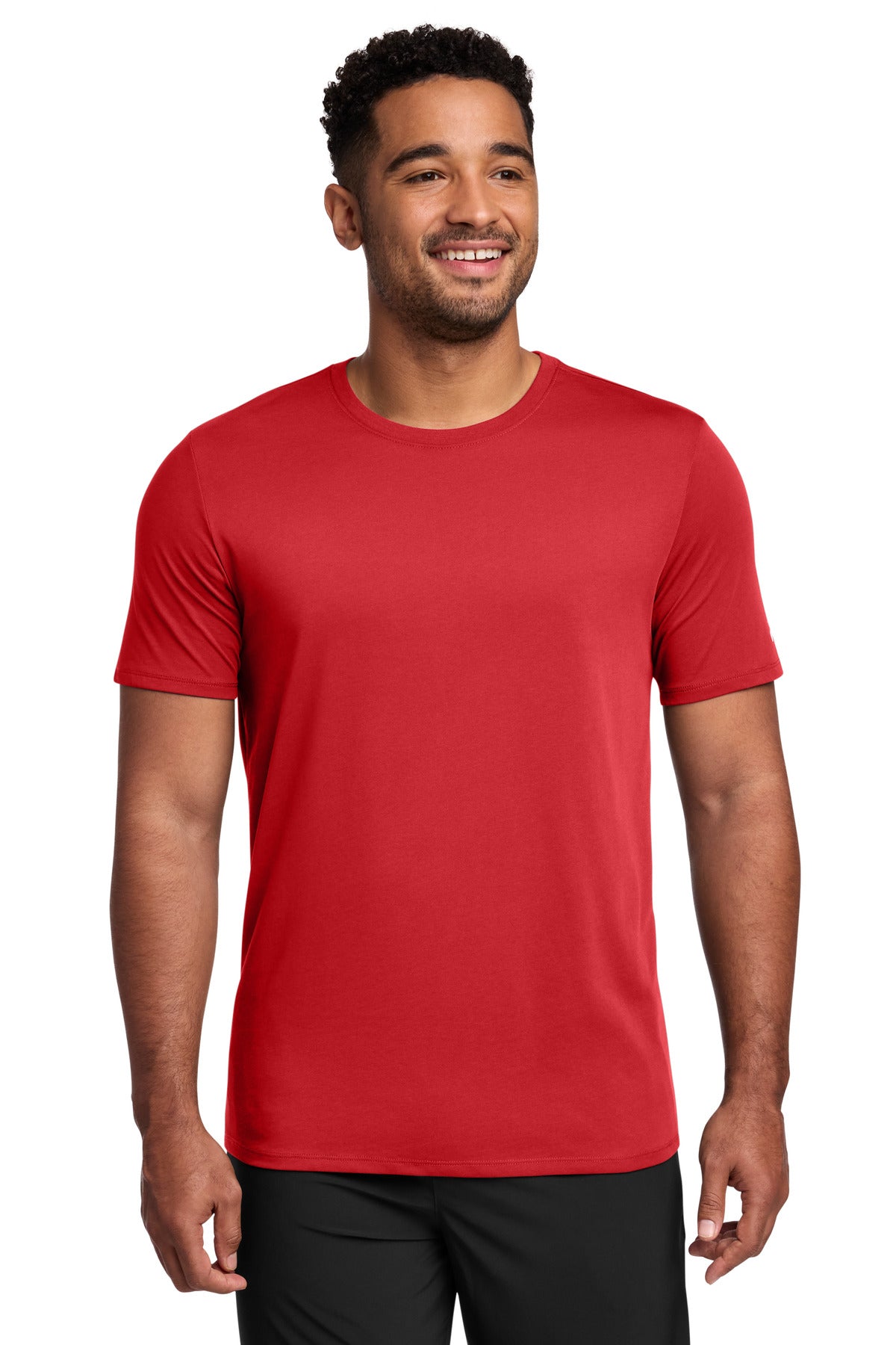 Custom Embroidery or DTF Print - Nike Dri-FIT Cotton/Poly Tee. NKBQ5231