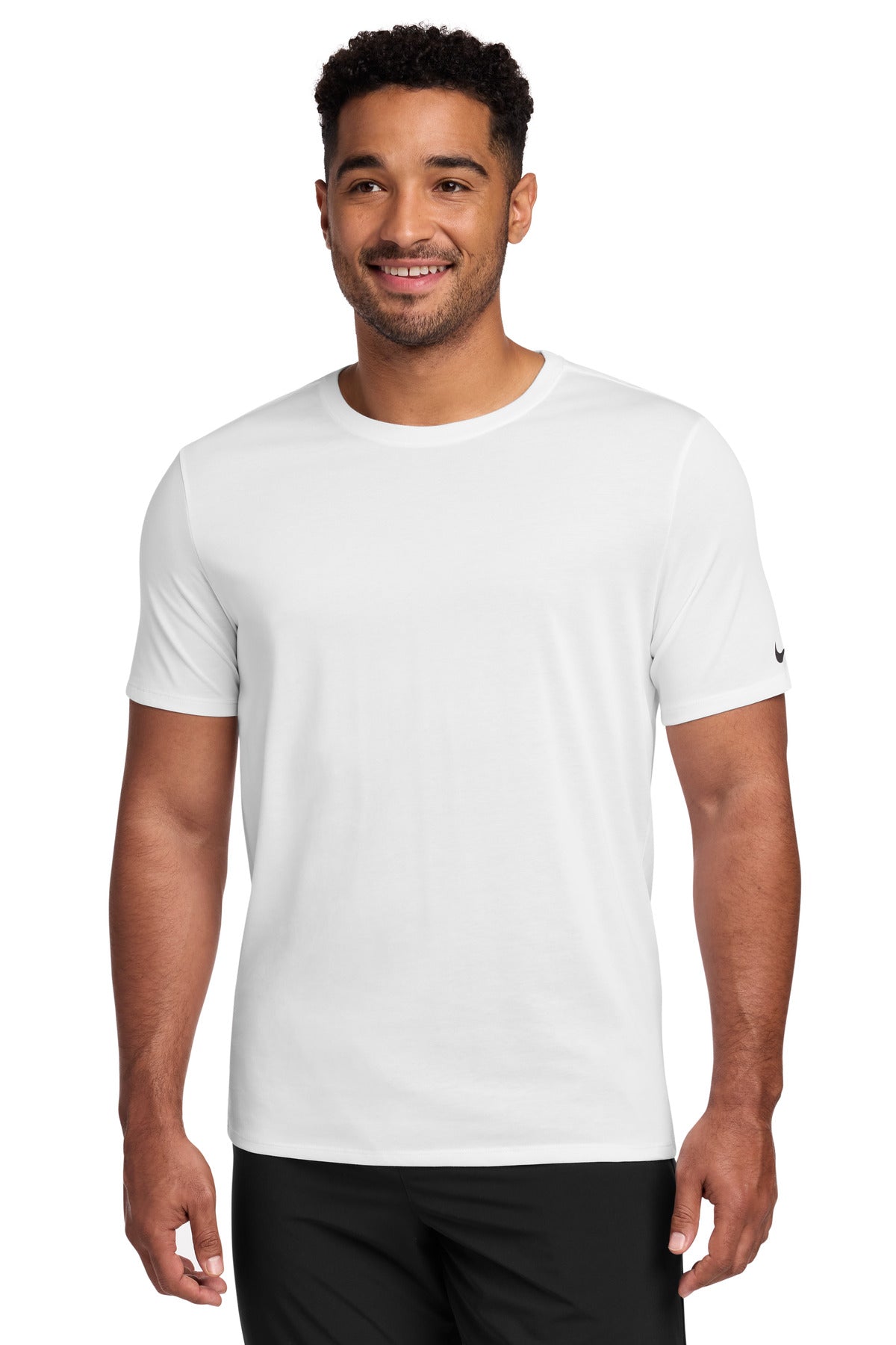 Custom Embroidery or DTF Print - Nike Dri-FIT Cotton/Poly Tee. NKBQ5231