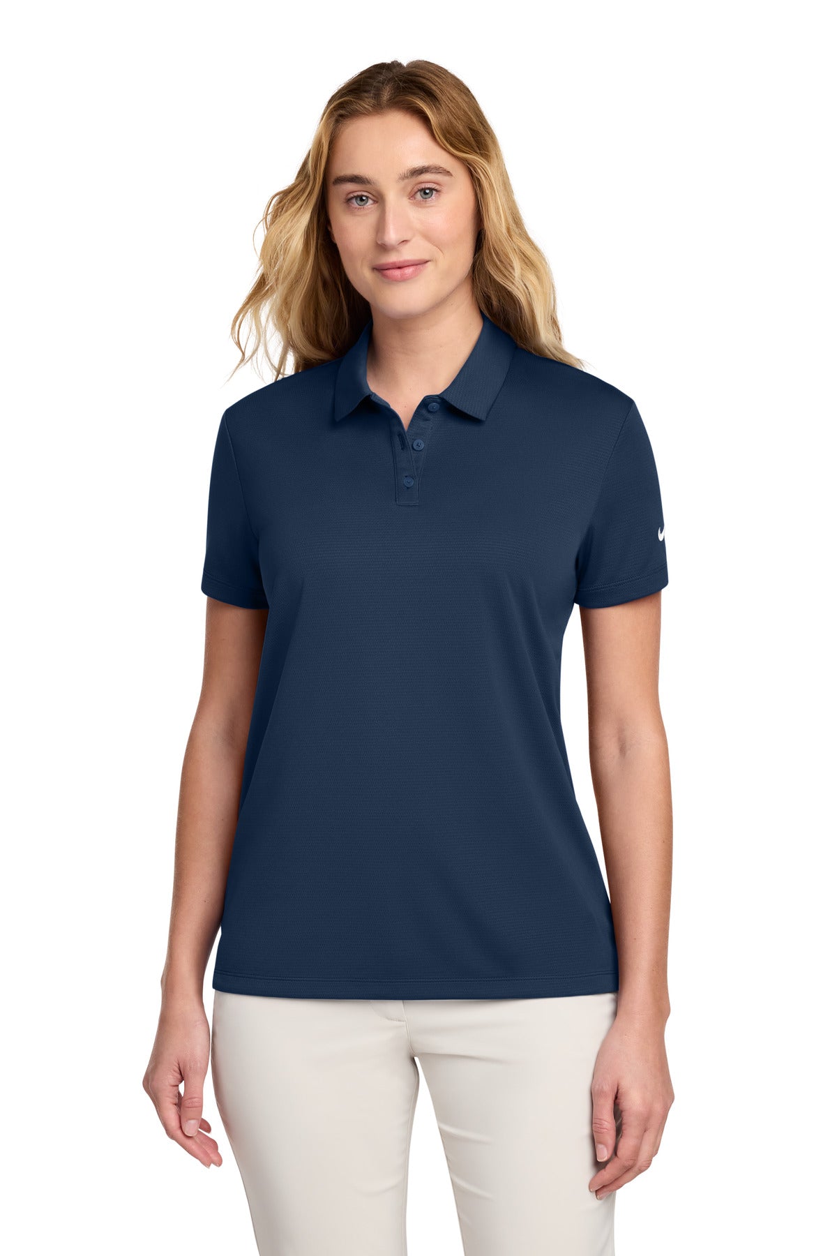 Custom Embroidery or DTF Print - Nike Women's Dry Essential Solid Polo NKBV6043