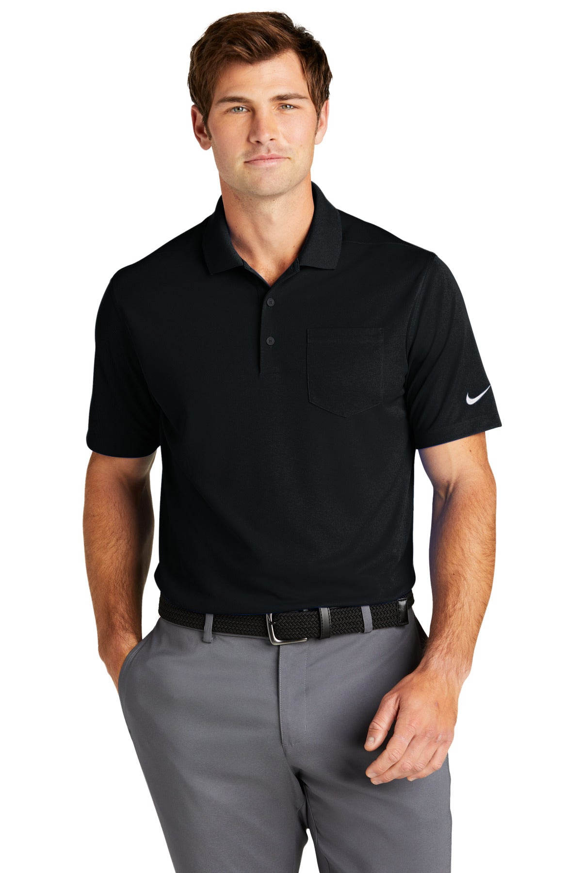 Custom Embroidery or DTF Print - Nike Dri-FIT Micro Pique 2.0 Pocket Polo NKDC2103