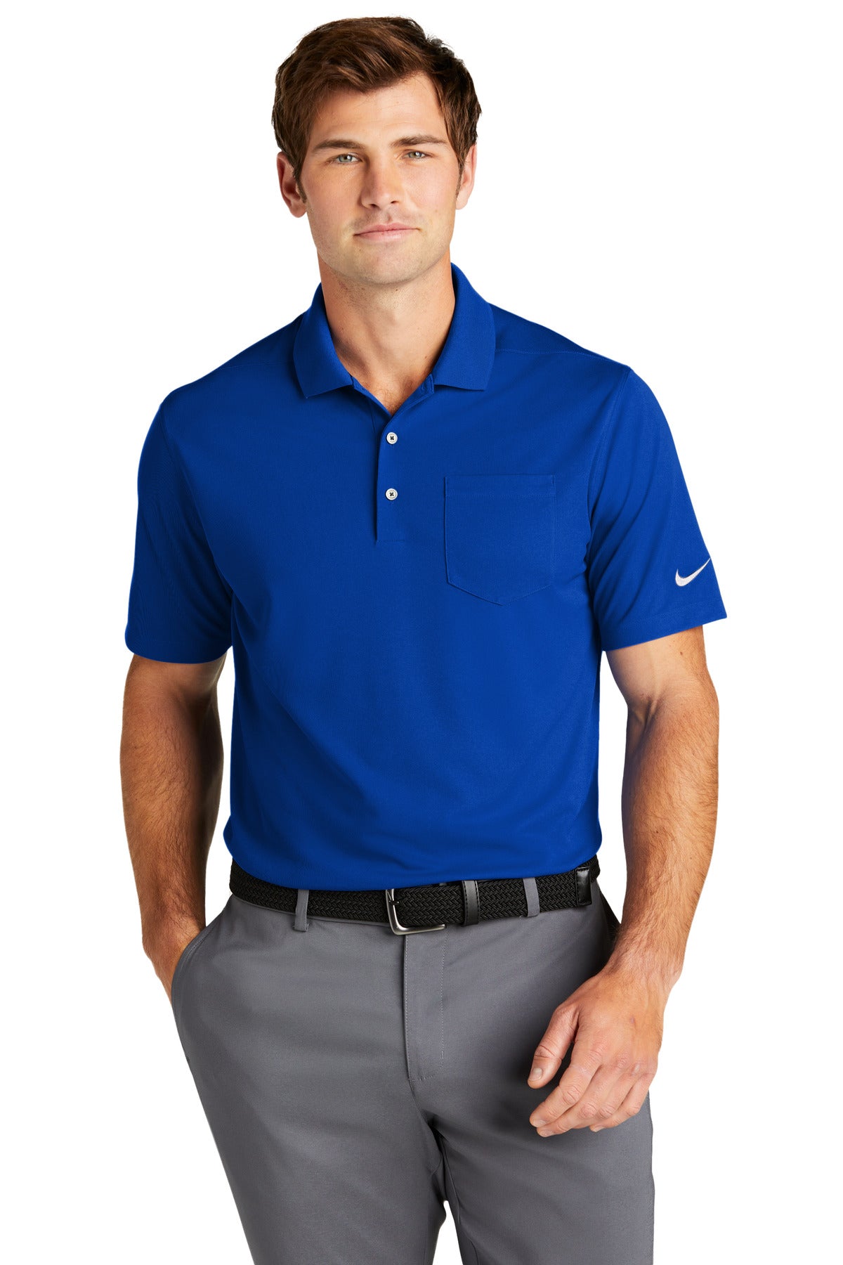 Custom Embroidery or DTF Print - Nike Dri-FIT Micro Pique 2.0 Pocket Polo NKDC2103