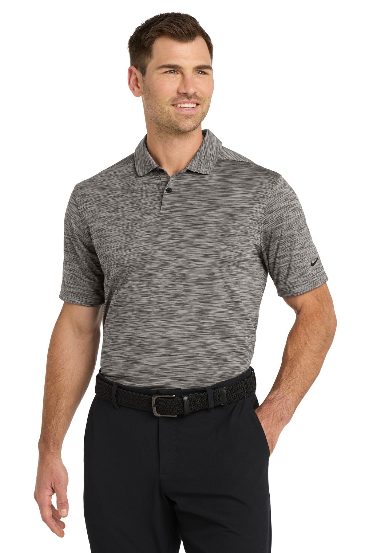 Custom Embroidery or DTF Print - Nike Dri-FIT Vapor Space Dyed Polo NKDC2109