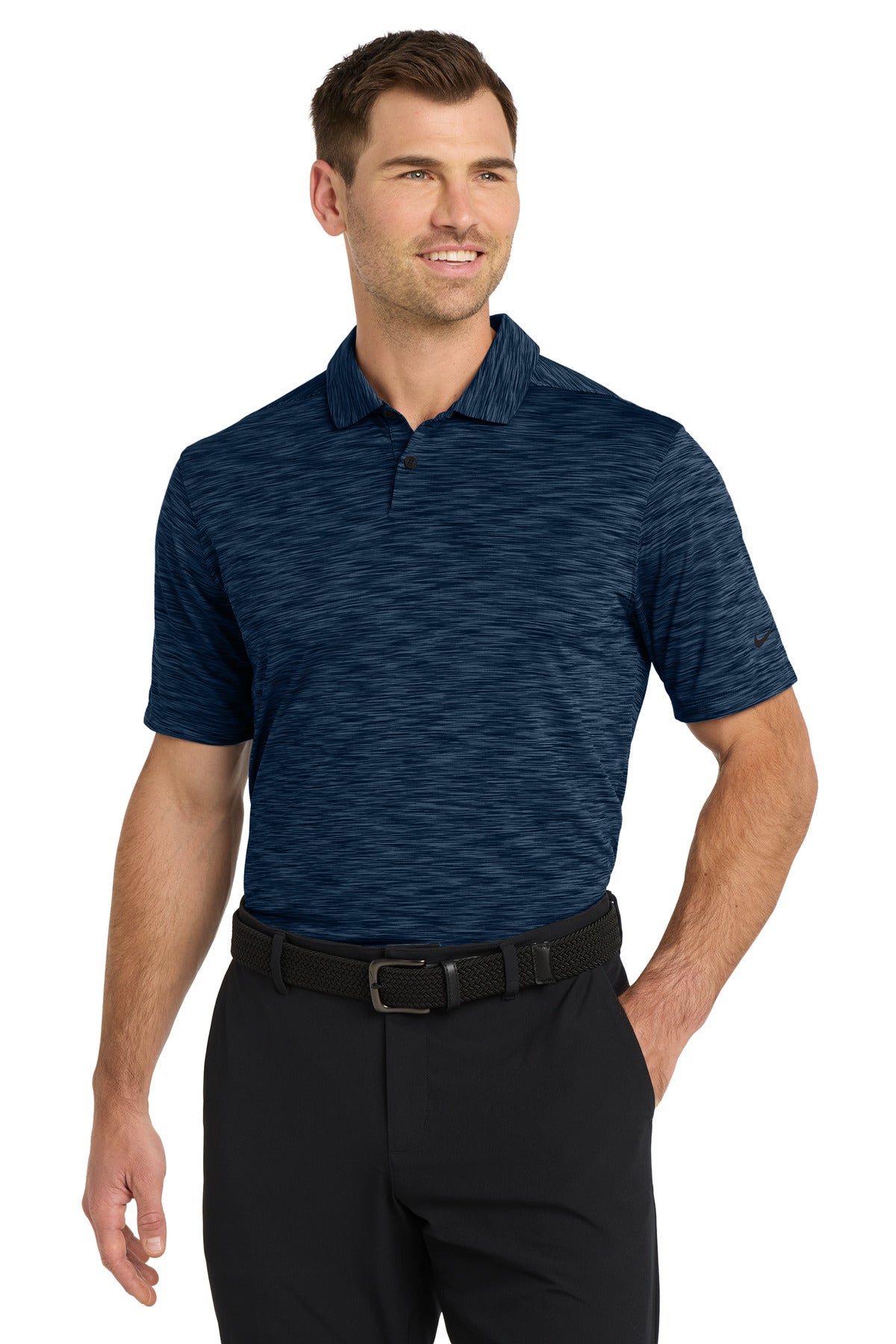 Custom Embroidery or DTF Print - Nike Dri-FIT Vapor Space Dyed Polo NKDC2109