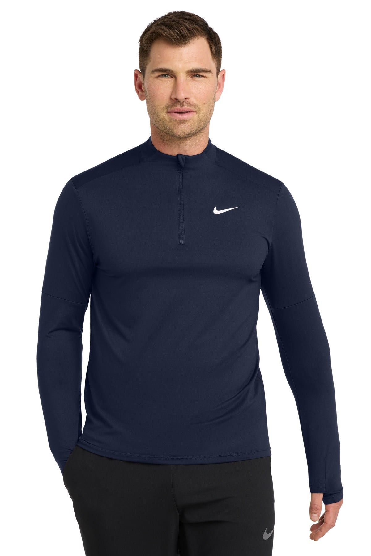 Custom Embroidery or DTF Print - Nike Dri-FIT Element 1/2-Zip Top NKDH4949