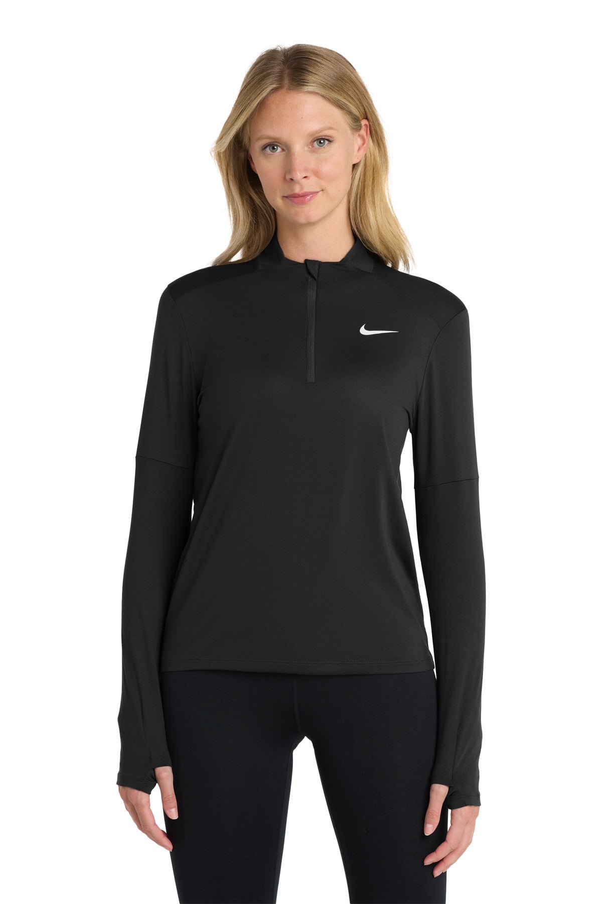 Custom Embroidery or DTF Print - Nike Women's Dri-FIT Element 1/2-Zip Top NKDH4951