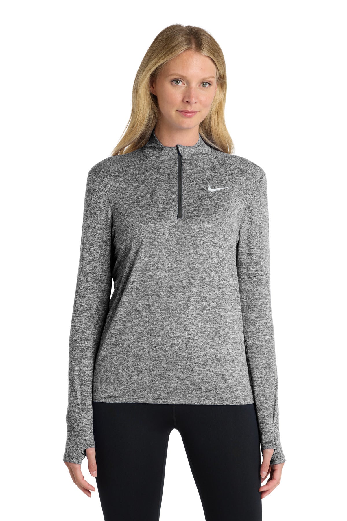 Custom Embroidery or DTF Print - Nike Women's Dri-FIT Element 1/2-Zip Top NKDH4951