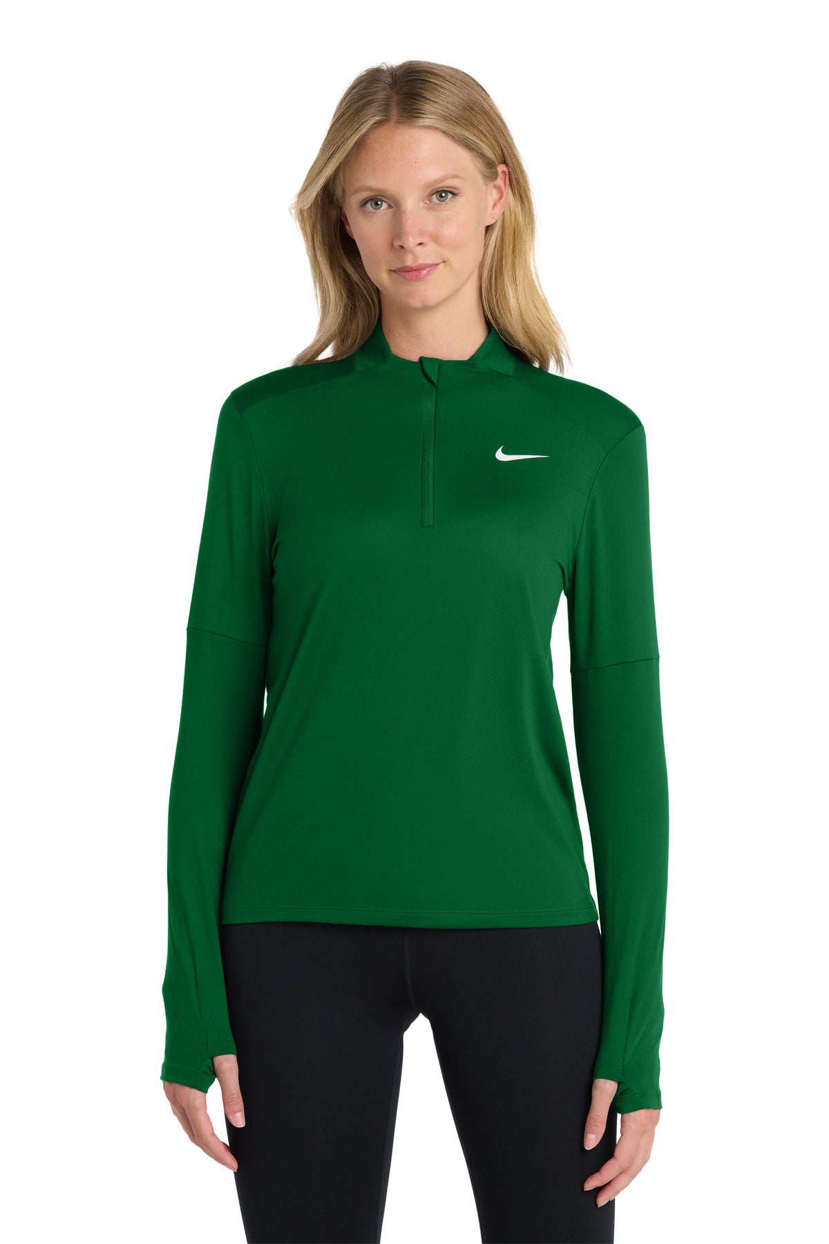 Custom Embroidery or DTF Print - Nike Women's Dri-FIT Element 1/2-Zip Top NKDH4951