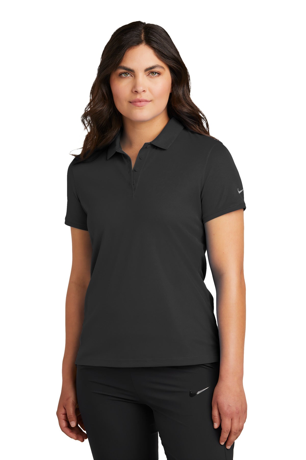 Custom Embroidery or DTF Print - Nike Women's Victory Solid Polo NKDX6685