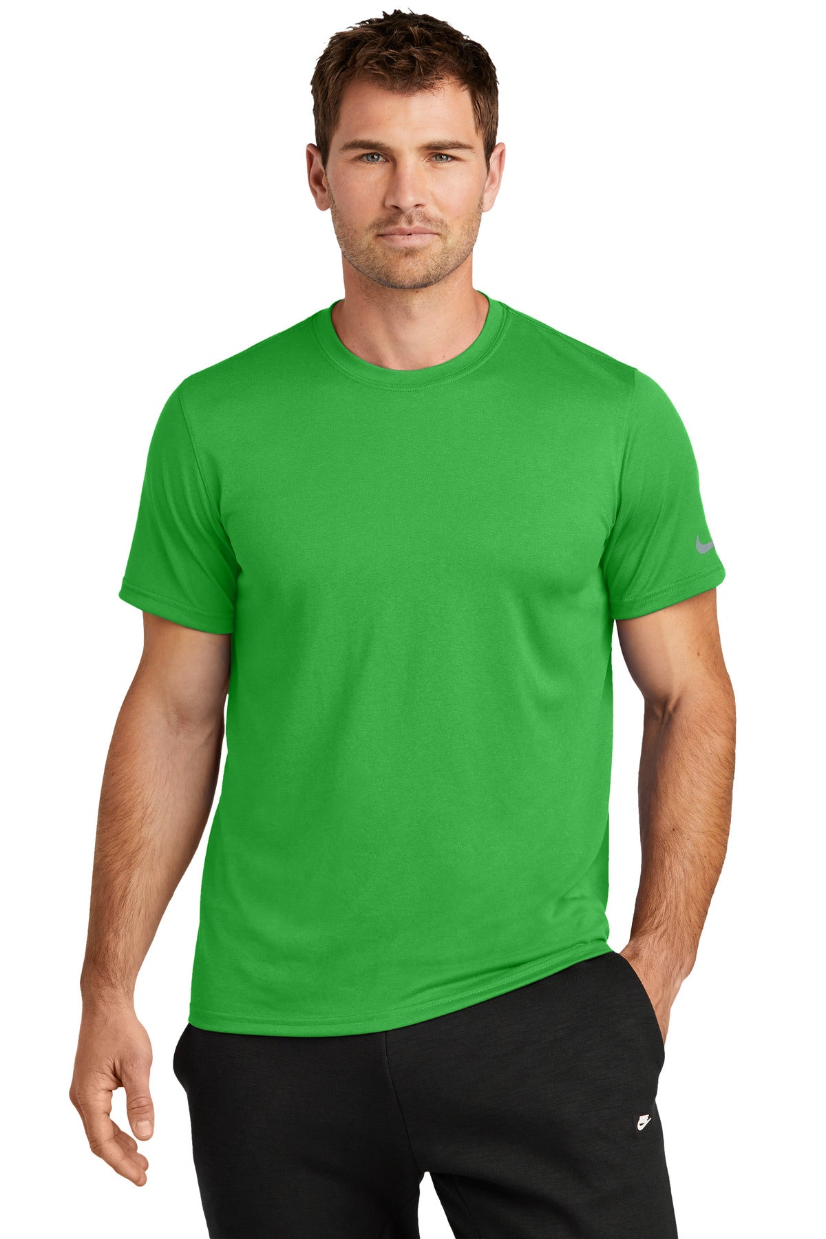 Custom Embroidery or DTF Print - Nike Swoosh Sleeve rLegend Tee NKDX8730