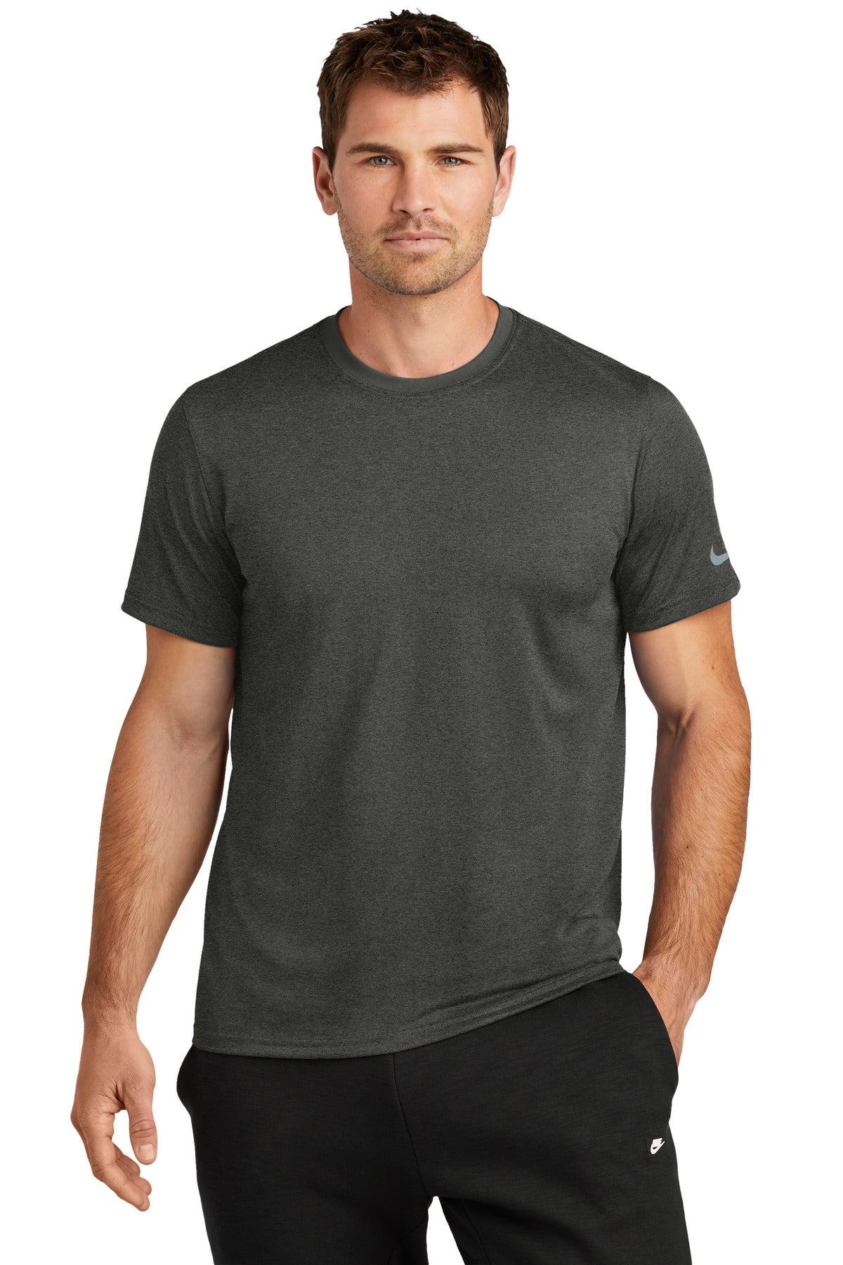 Custom Embroidery or DTF Print - Nike Swoosh Sleeve rLegend Tee NKDX8730