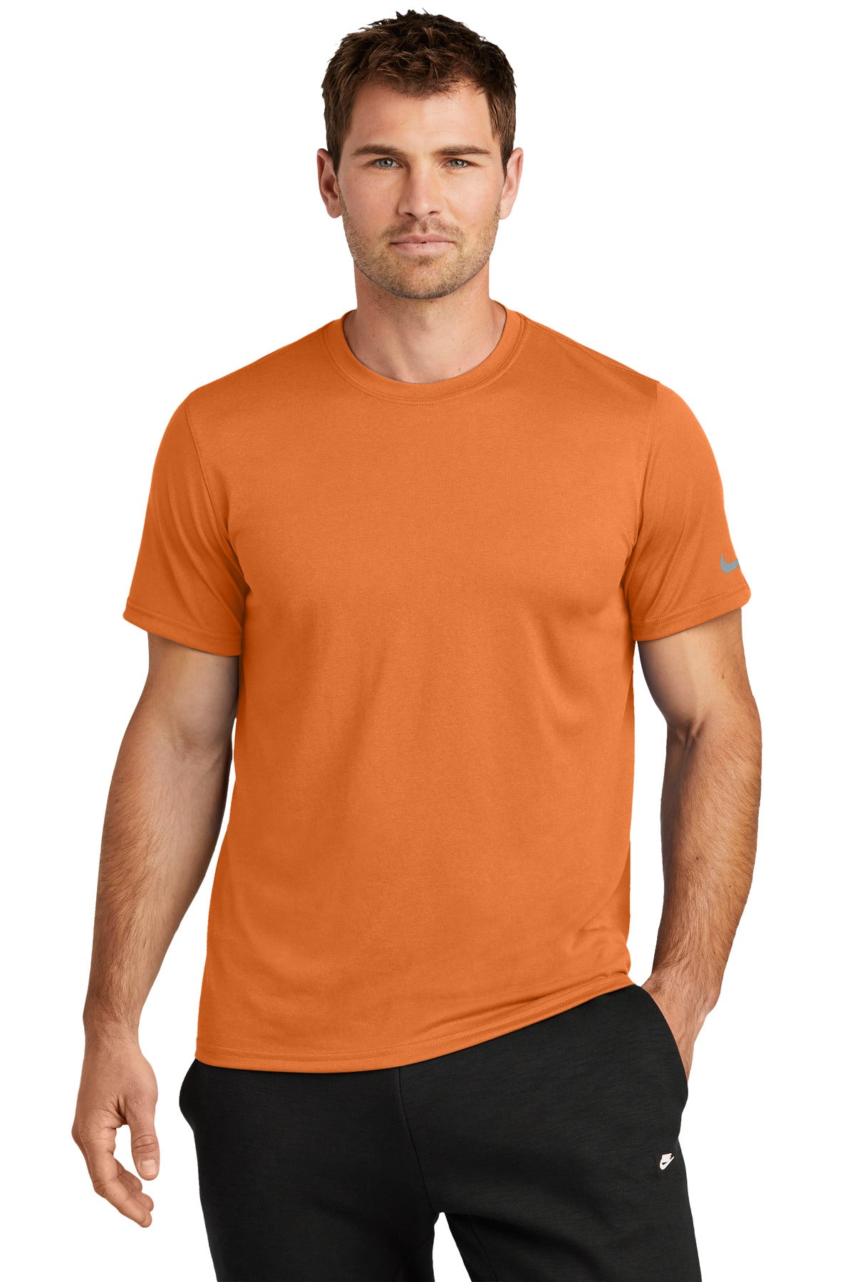 Custom Embroidery or DTF Print - Nike Swoosh Sleeve rLegend Tee NKDX8730