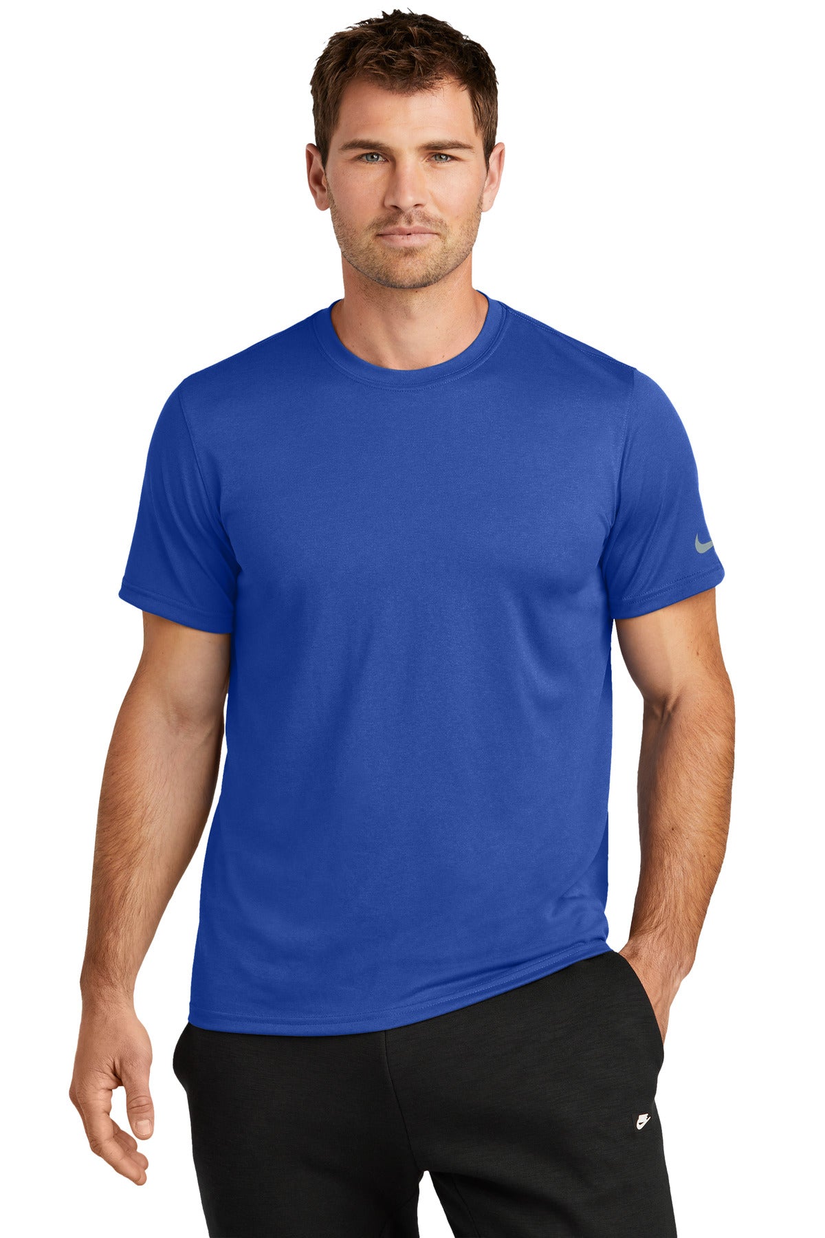 Custom Embroidery or DTF Print - Nike Swoosh Sleeve rLegend Tee NKDX8730