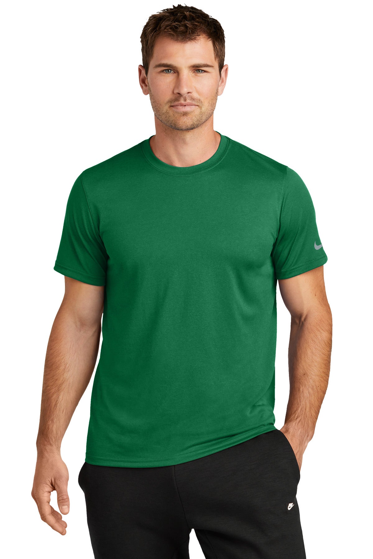 Custom Embroidery or DTF Print - Nike Swoosh Sleeve rLegend Tee NKDX8730