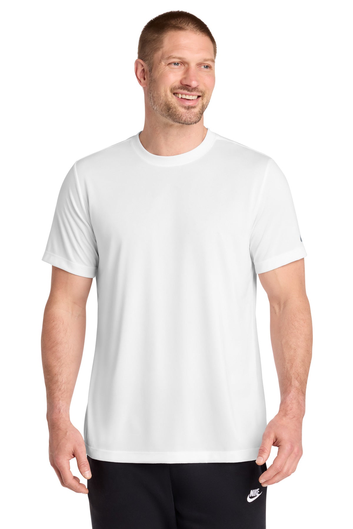 Custom Embroidery or DTF Print - Nike Swoosh Sleeve rLegend Tee NKDX8730
