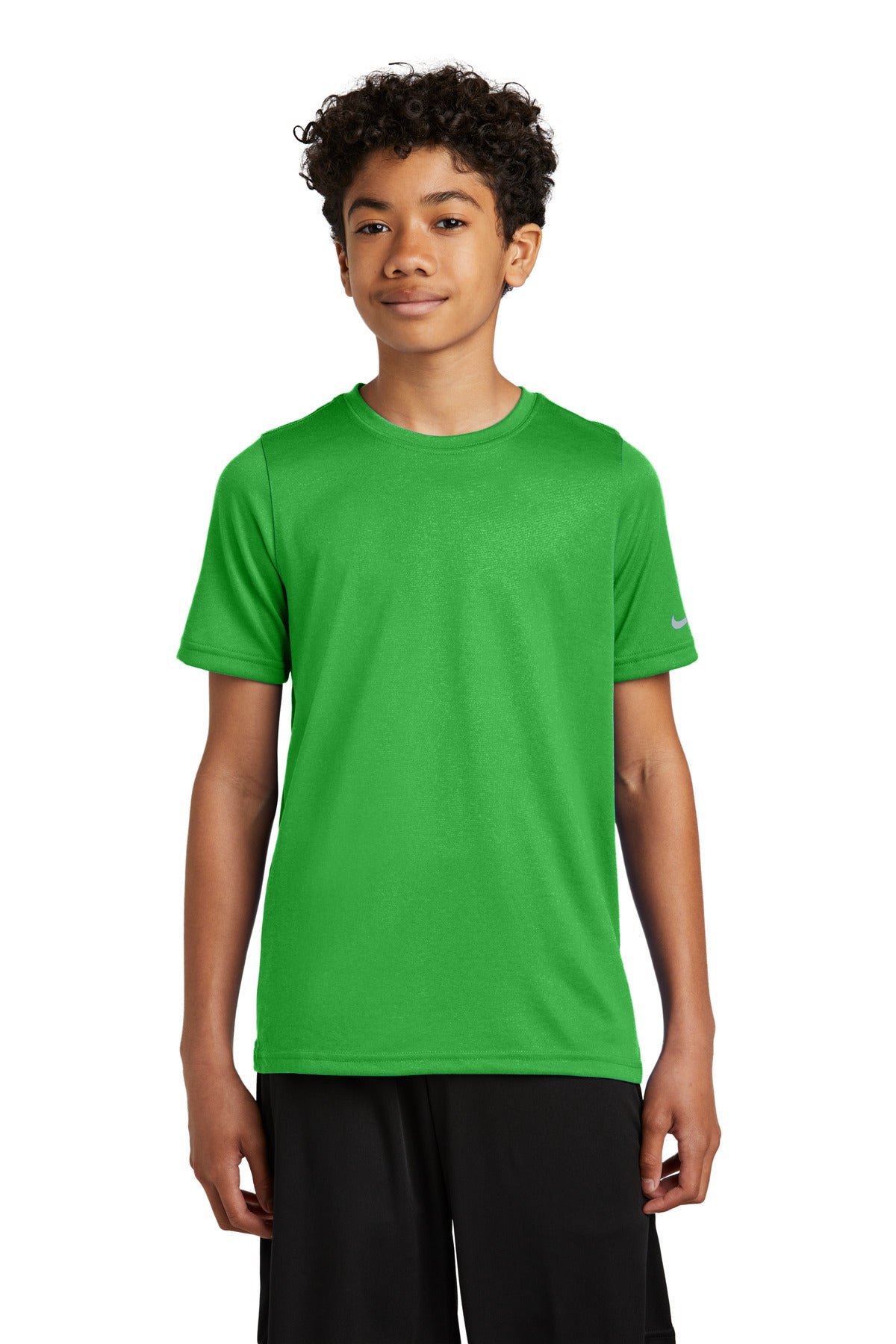 Custom Embroidery or DTF Print - Nike Youth Swoosh Sleeve rLegend Tee NKDX8787
