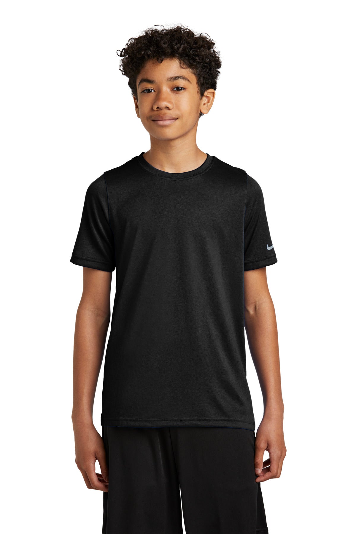 Custom Embroidery or DTF Print - Nike Youth Swoosh Sleeve rLegend Tee NKDX8787