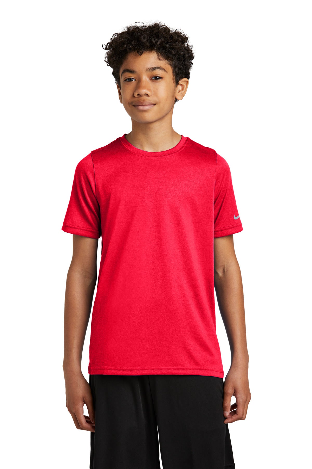 Custom Embroidery or DTF Print - Nike Youth Swoosh Sleeve rLegend Tee NKDX8787