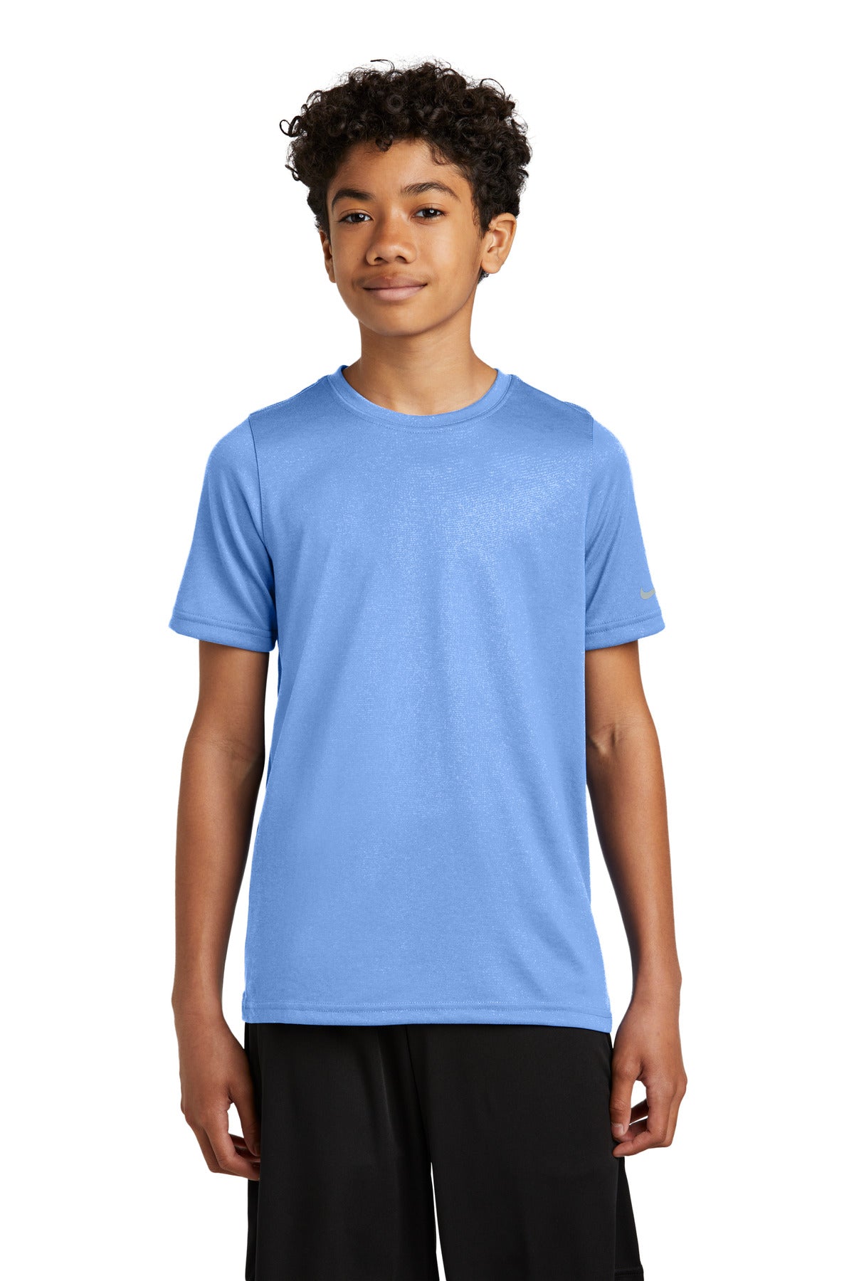 Custom Embroidery or DTF Print - Nike Youth Swoosh Sleeve rLegend Tee NKDX8787