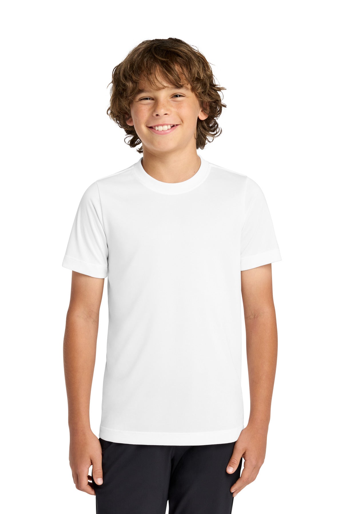 Custom Embroidery or DTF Print - Nike Youth Swoosh Sleeve rLegend Tee NKDX8787