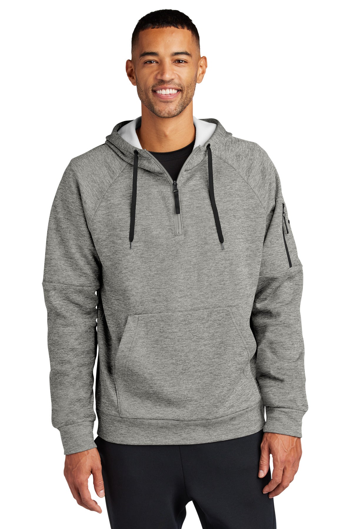 Custom Embroidery or DTF Print - Nike Therma-FIT Pocket 1/4-Zip Fleece Hoodie NKFD9742