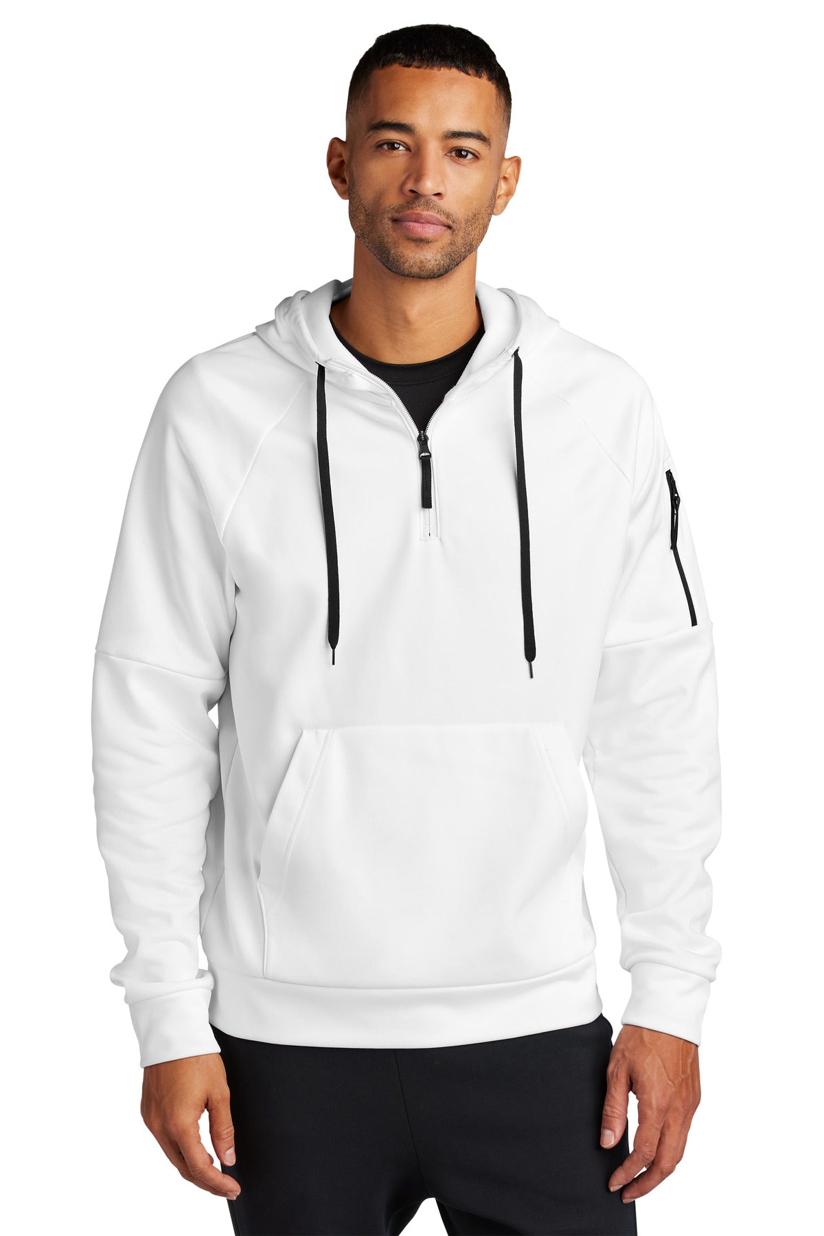 Custom Embroidery or DTF Print - Nike Therma-FIT Pocket 1/4-Zip Fleece Hoodie NKFD9742
