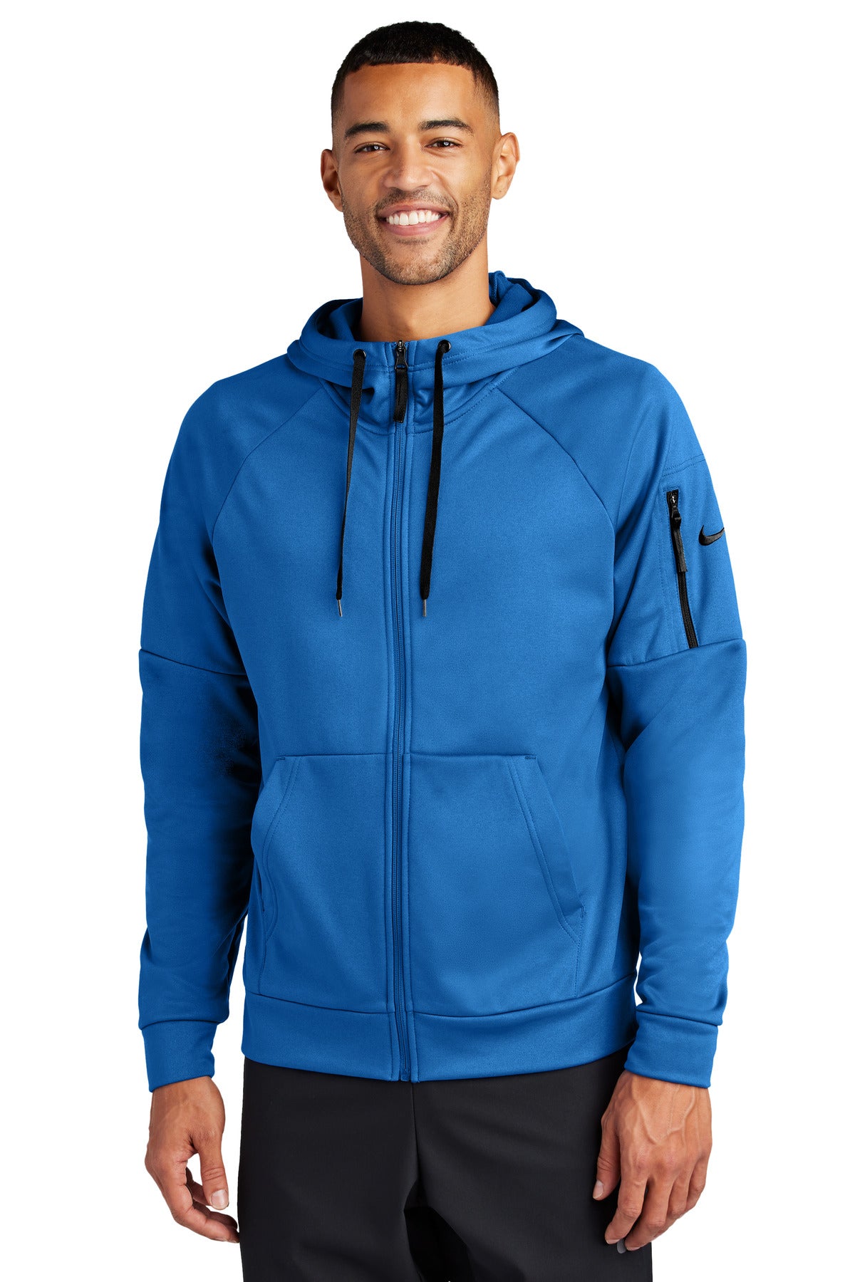 Custom Embroidery or DTF Print - Nike Therma-FIT Pocket Full-Zip Fleece Hoodie NKFD9859