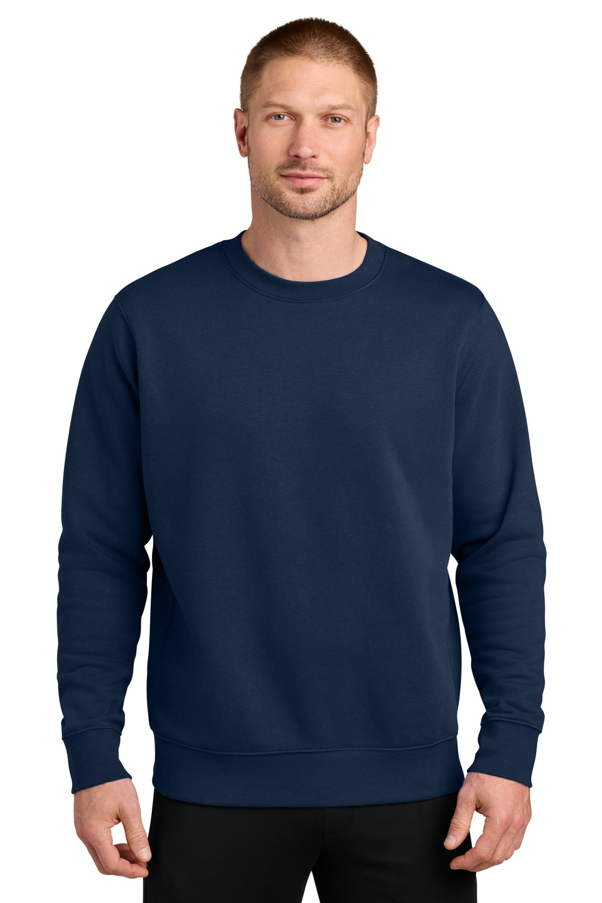 Custom Embroidery or DTF Print - Nike Club Fleece Sleeve Swoosh Crew NKFD9863
