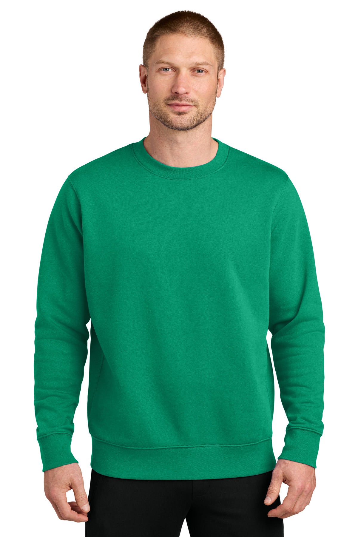 Custom Embroidery or DTF Print - Nike Club Fleece Sleeve Swoosh Crew NKFD9863