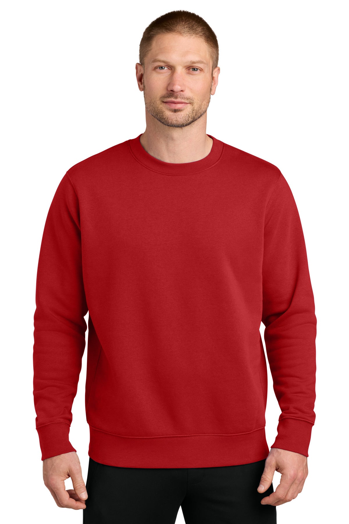 Custom Embroidery or DTF Print - Nike Club Fleece Sleeve Swoosh Crew NKFD9863