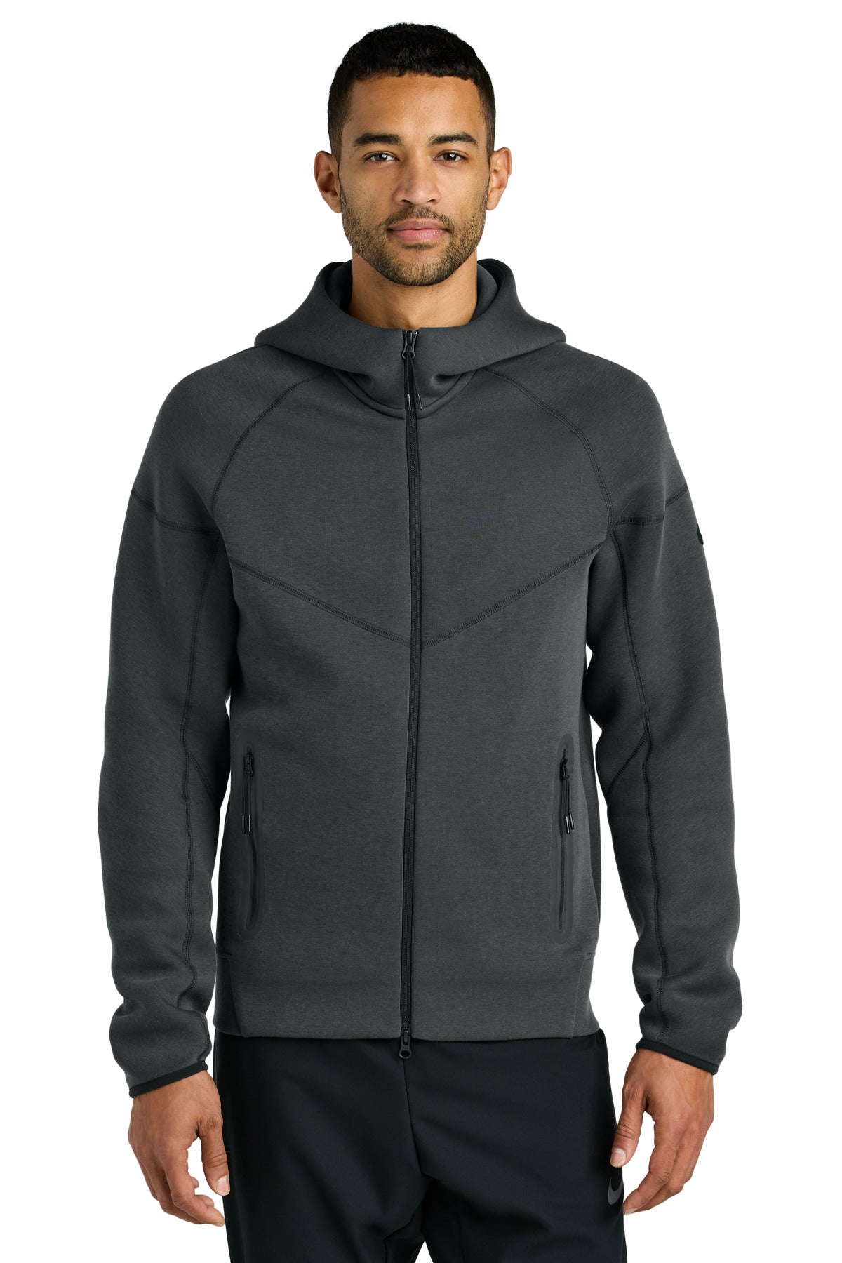 Custom Embroidered - Nike Tech Fleece Full-Zip Hoodie NKFQ4762
