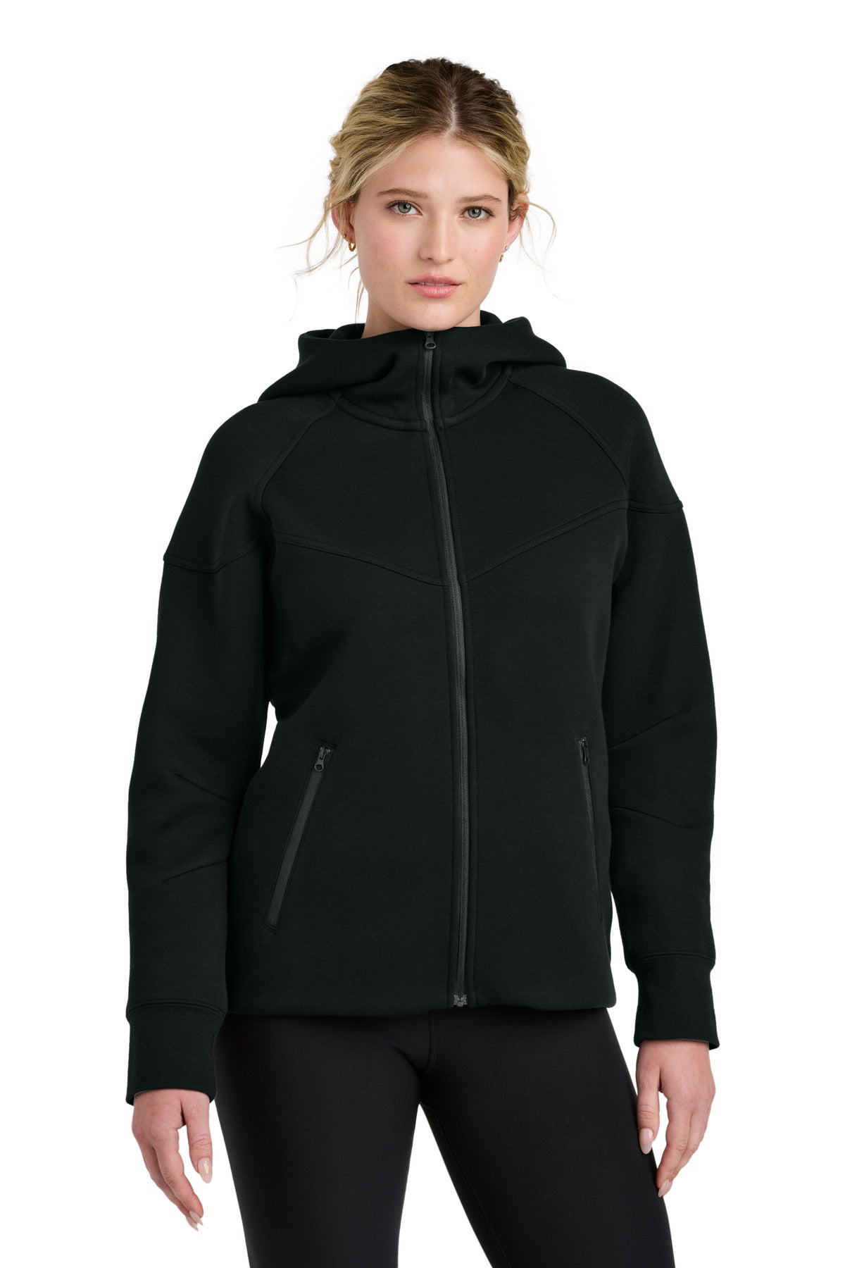 Custom Embroidery or DTF Print - Nike Women's Tech Fleece Full-Zip Hoodie NKFQ4798