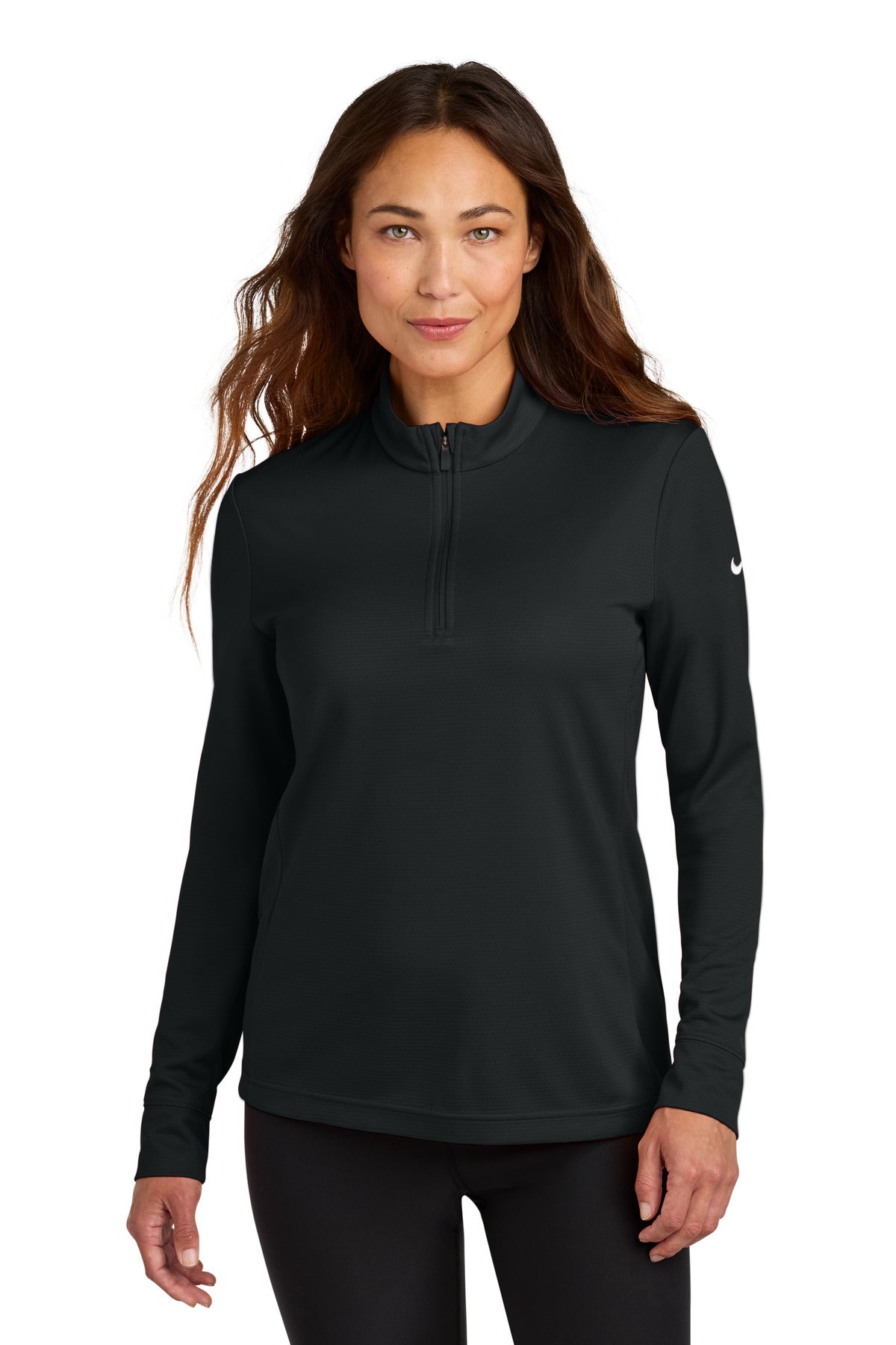 Custom Embroidery or DTF Print - Nike Women's Essential 1/2-Zip Cover-Up NKHM7969