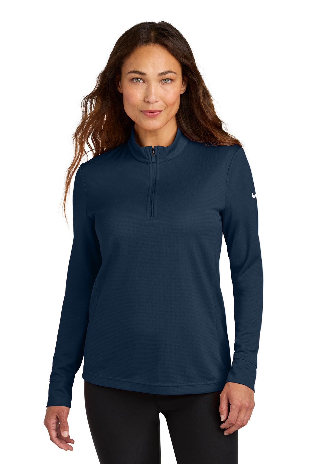 Custom Embroidery or DTF Print - Nike Women's Essential 1/2-Zip Cover-Up NKHM7969