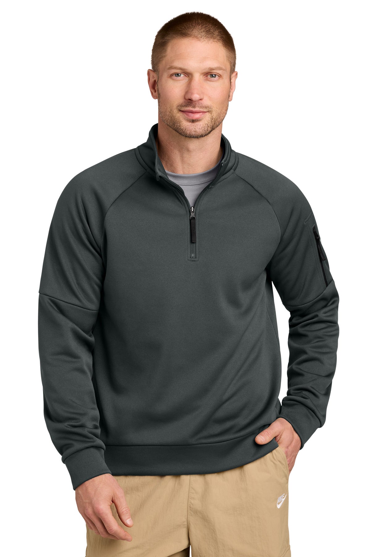 Custom Embroidery or DTF Print - Nike Therma-FIT Pocket 1/4-Zip NKIO8125