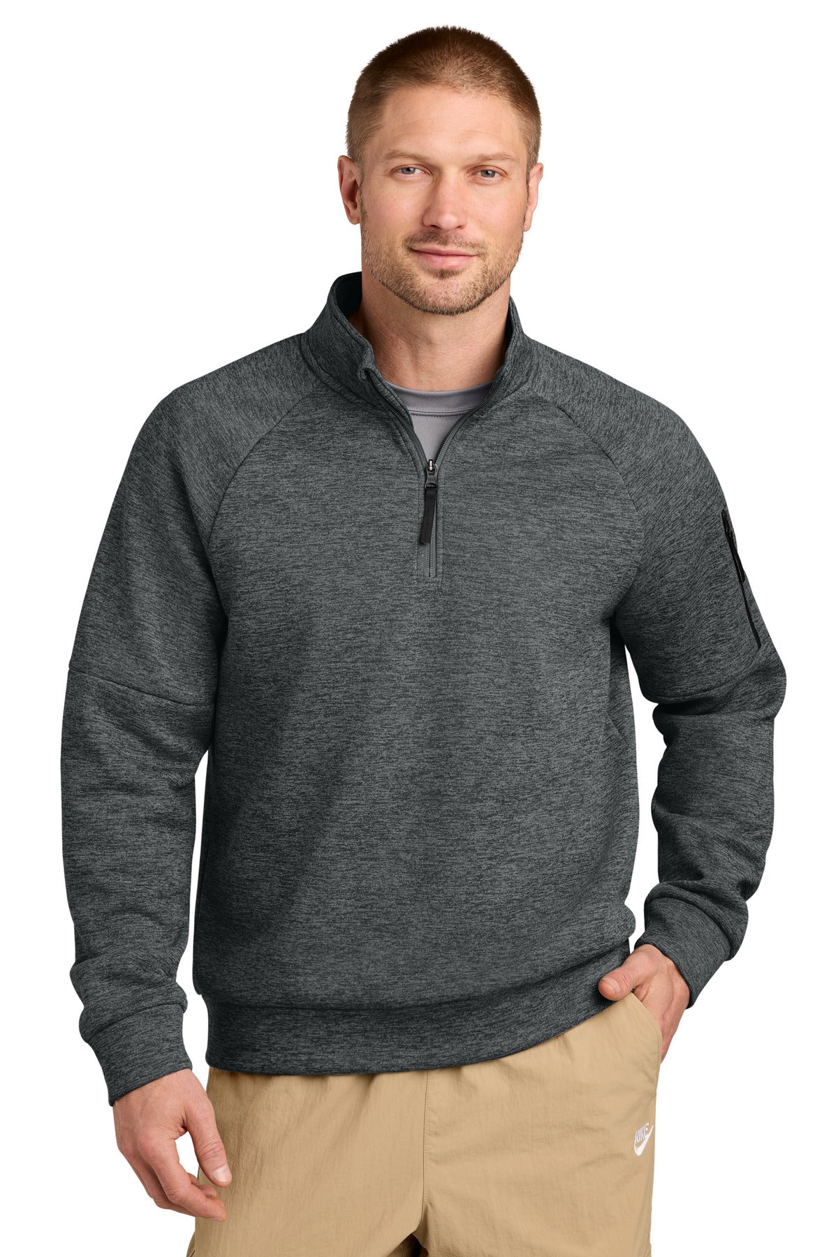 Custom Embroidery or DTF Print - Nike Therma-FIT Pocket 1/4-Zip NKIO8125