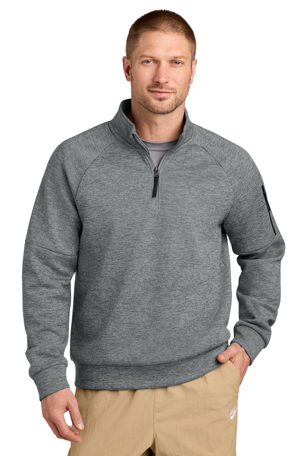 Custom Embroidery or DTF Print - Nike Therma-FIT Pocket 1/4-Zip NKIO8125